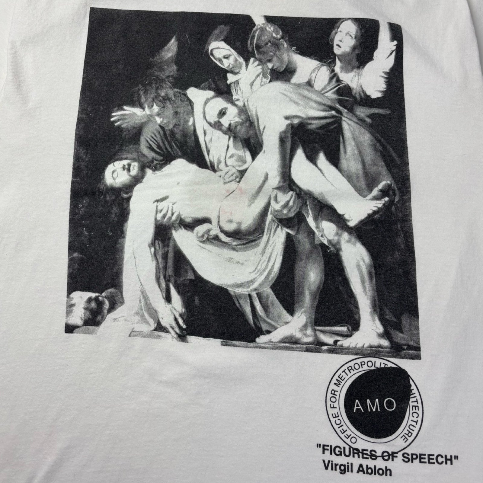 Virgil Abloh x MCA Figures of Speech Pyrex Caravaggio Tee