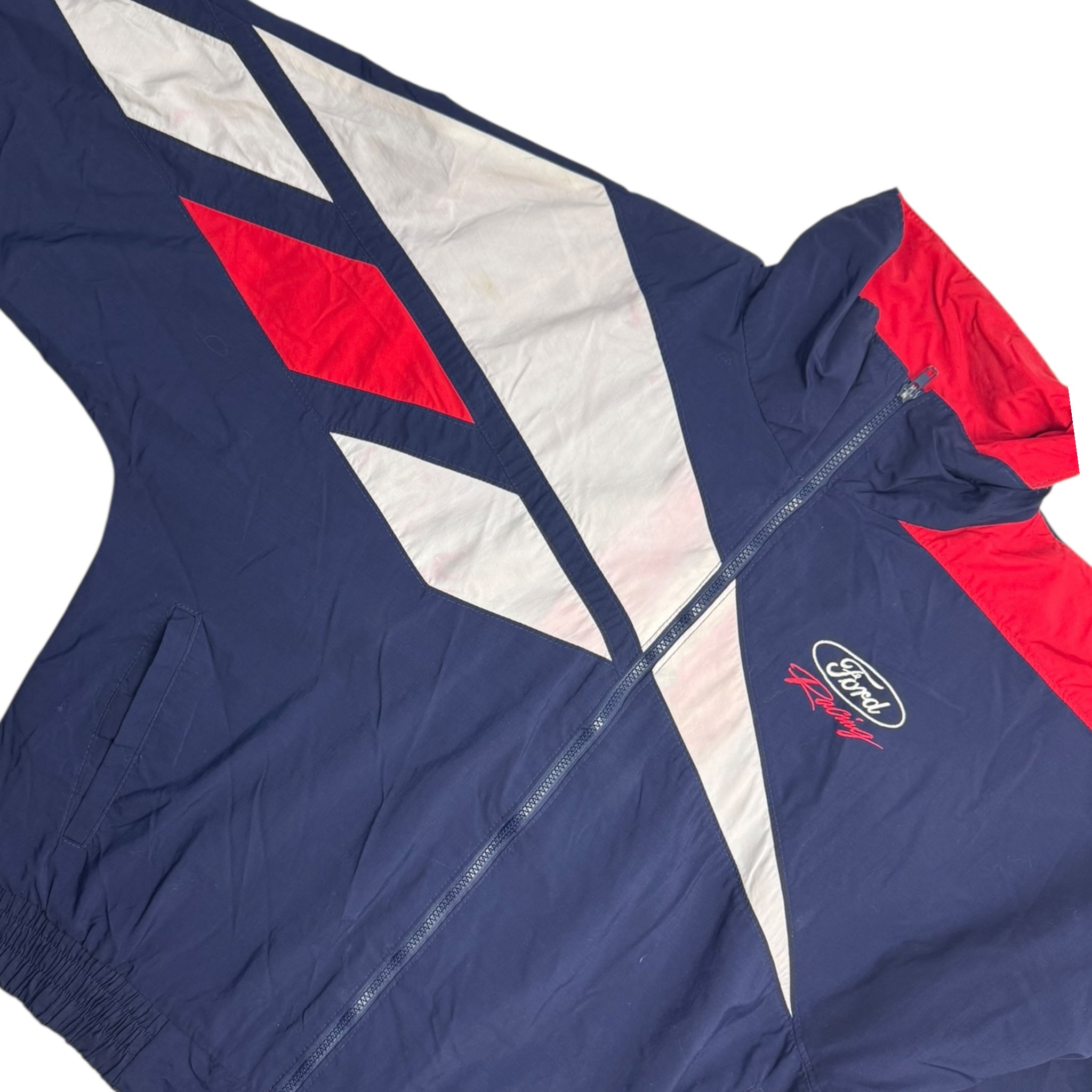 Vintage Ford Racing Windbreaker Jacket