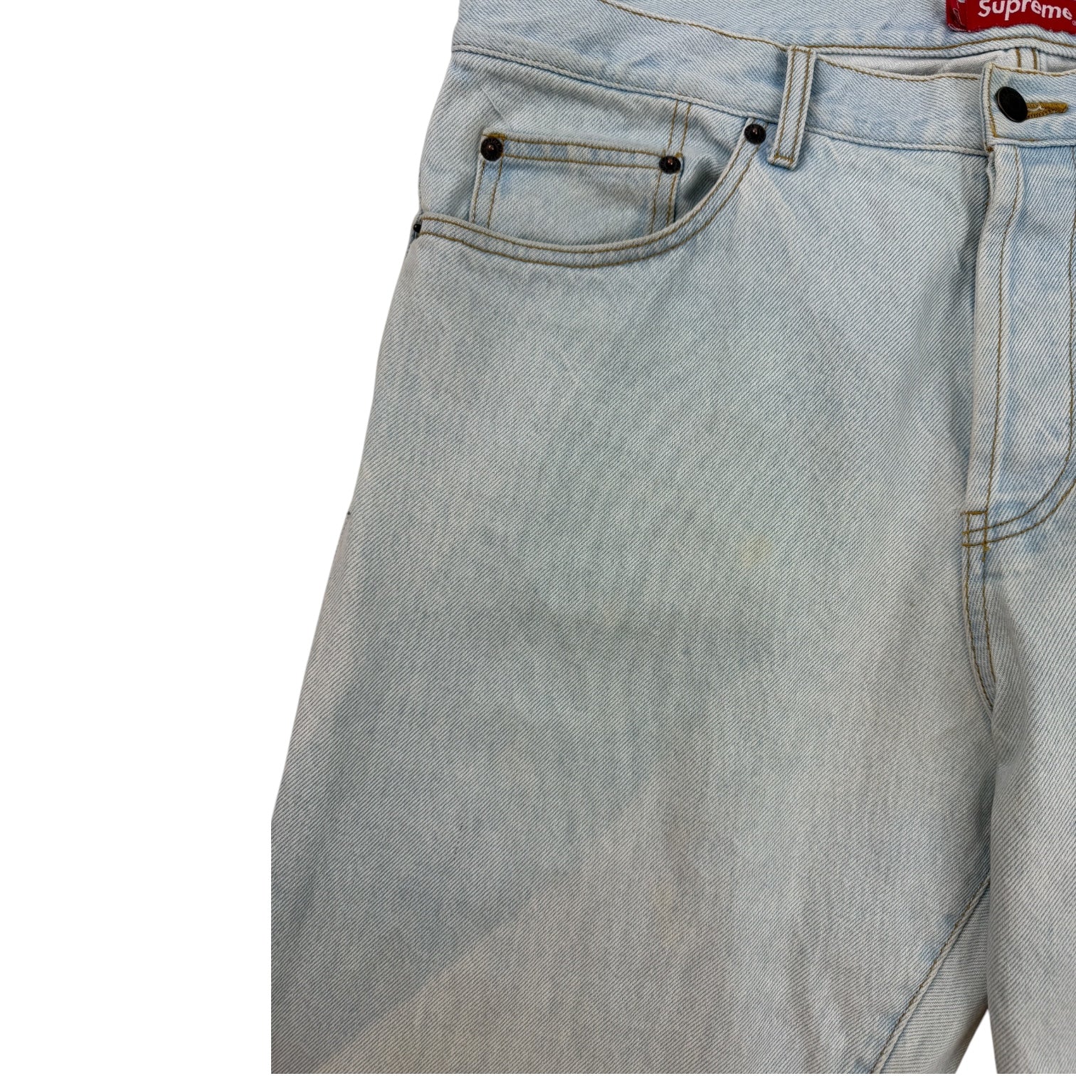 Supreme Star Denim Light Wash Jeans