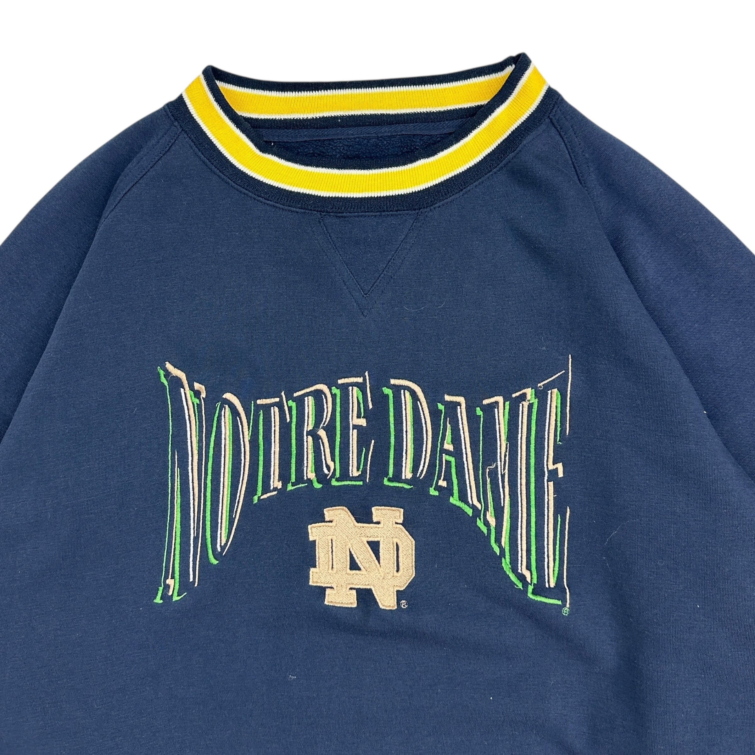 Vintage Lee Sports Notre Dame Crewneck Navy