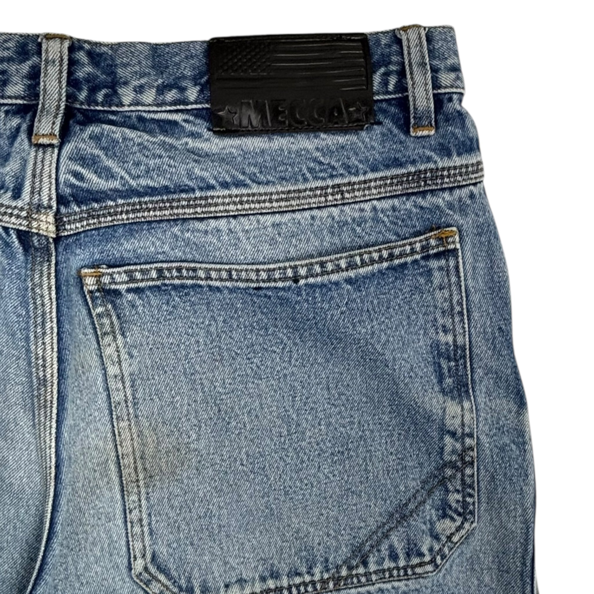 Y2K Mecca Jeans Light Blue Wash Bottoms