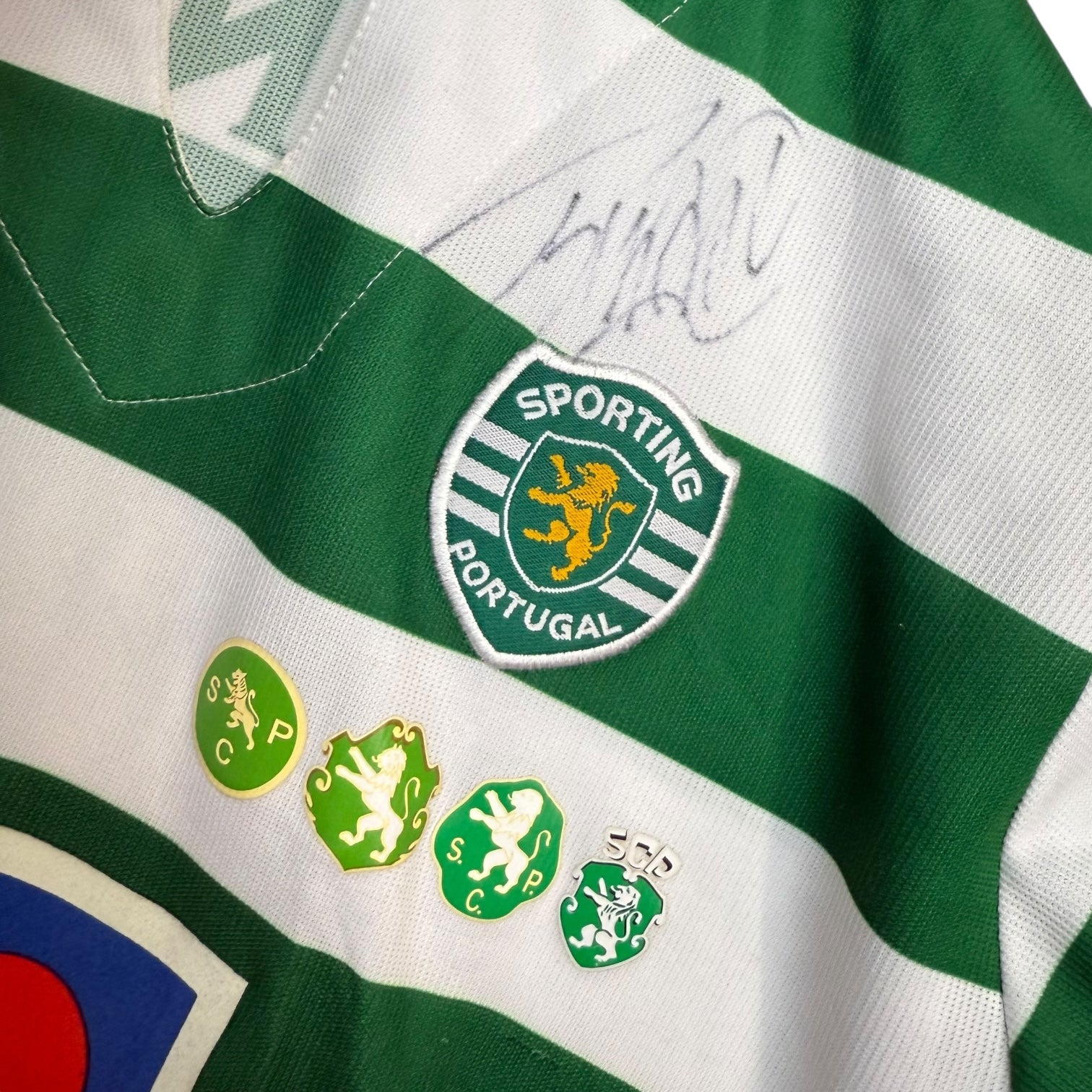 Reebok 2006 Sporting Lisbon Home Jersey Green/White