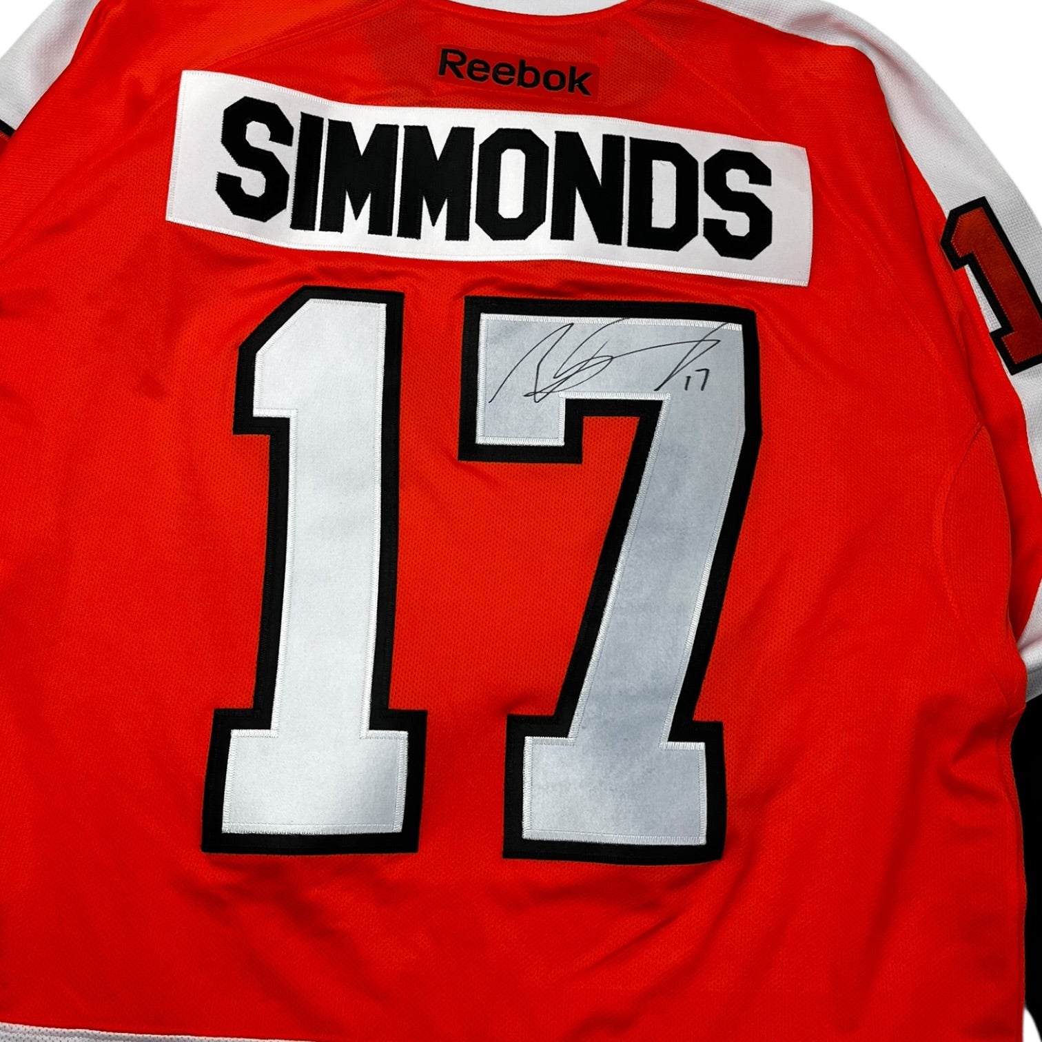 Wayne Simmonds Philadelphia Flyers Signed Reebok Jersey