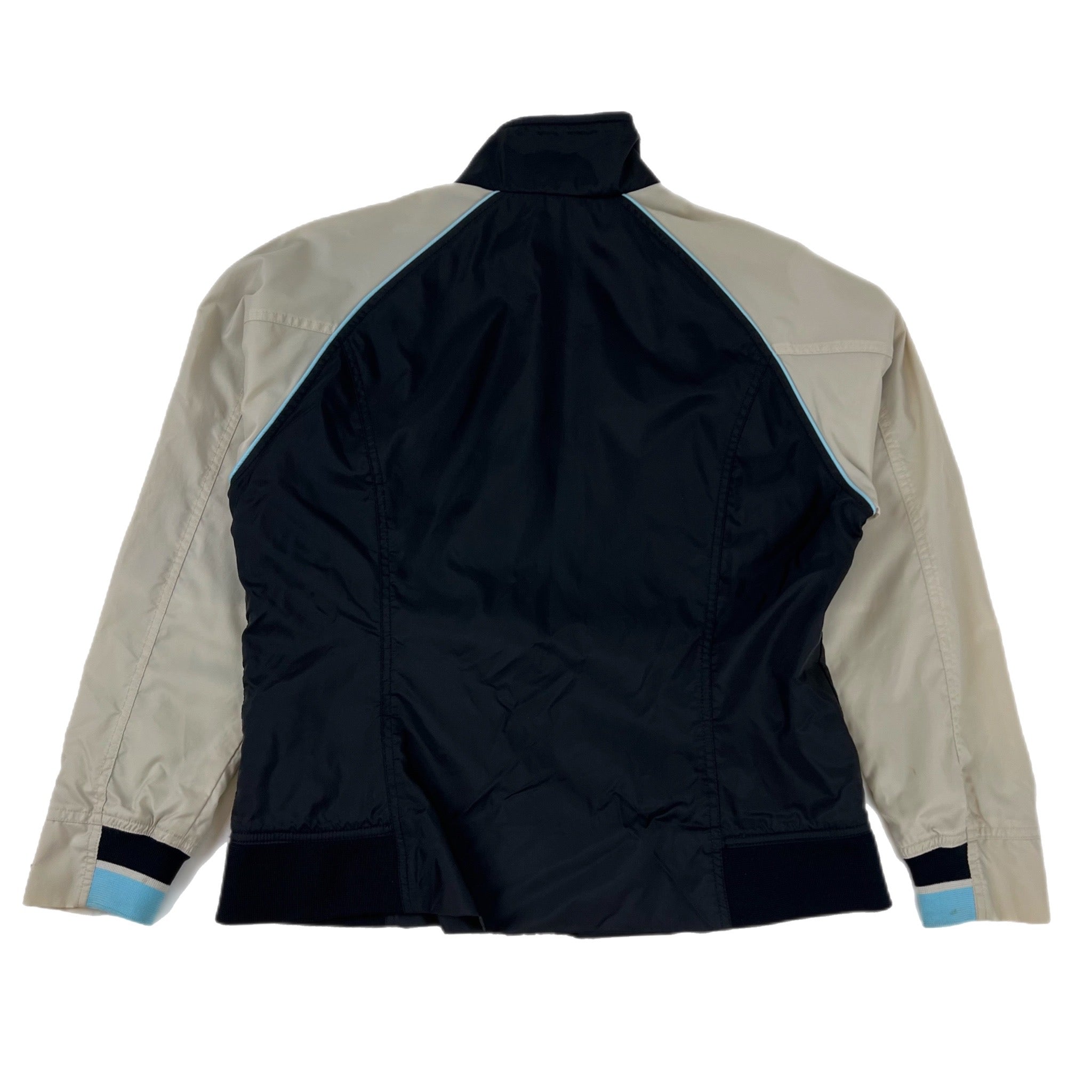 Vintage Nike Nylon Track Jacket Black/Tan