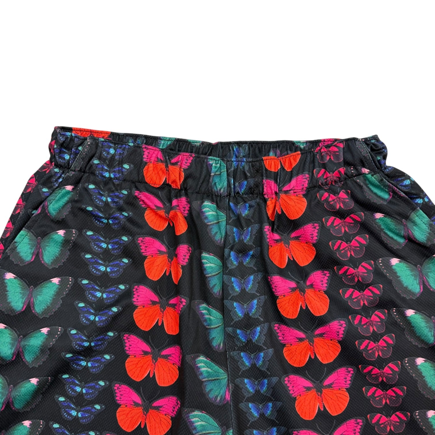 Pleasures Butterfly Basketball Shorts Black