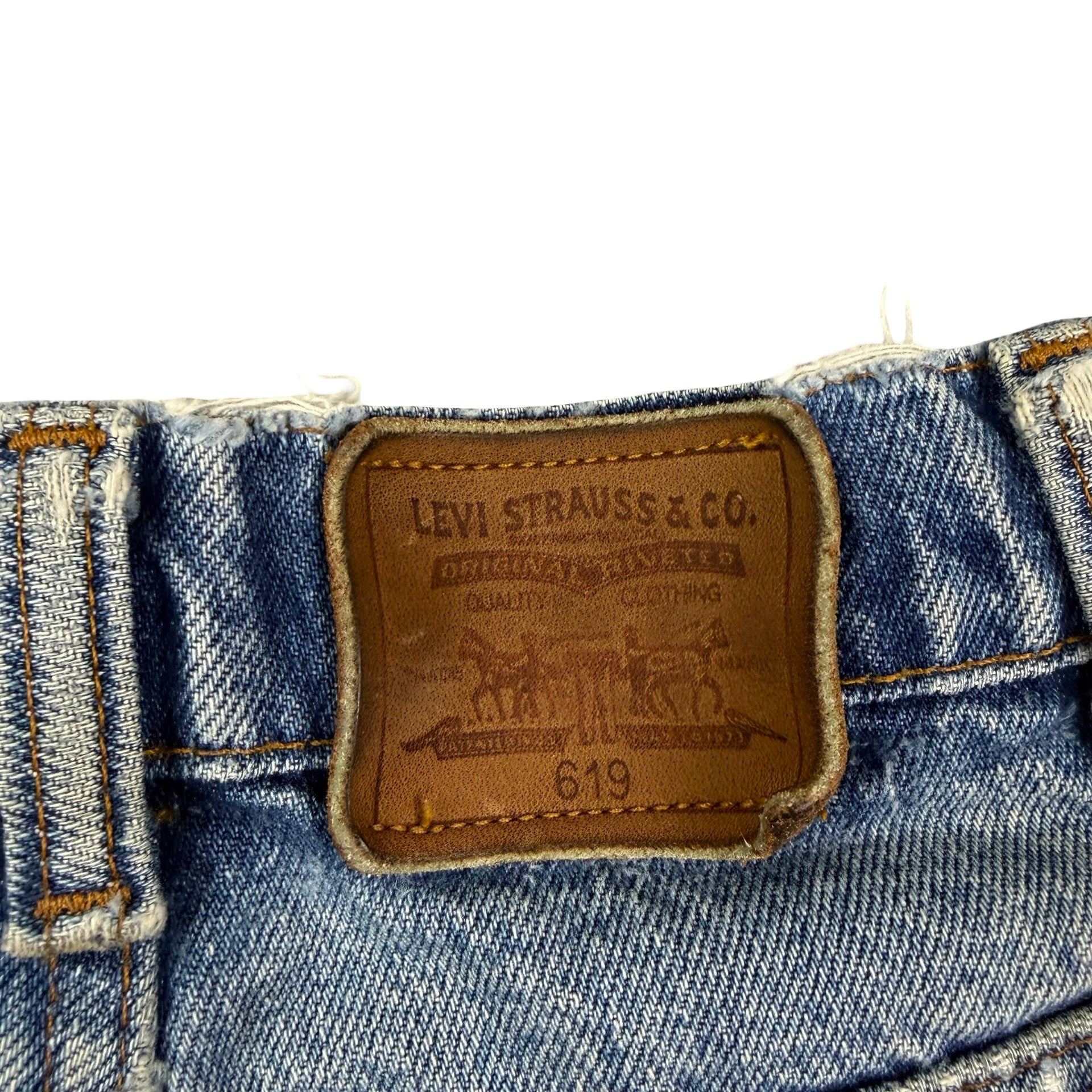Vintage Levi’s 619 Denim Shorts Blue