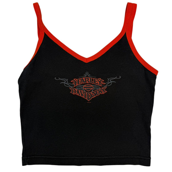 (W) 2002 Harley Davidson Sturgis Black Hills Rally Tank Top Black