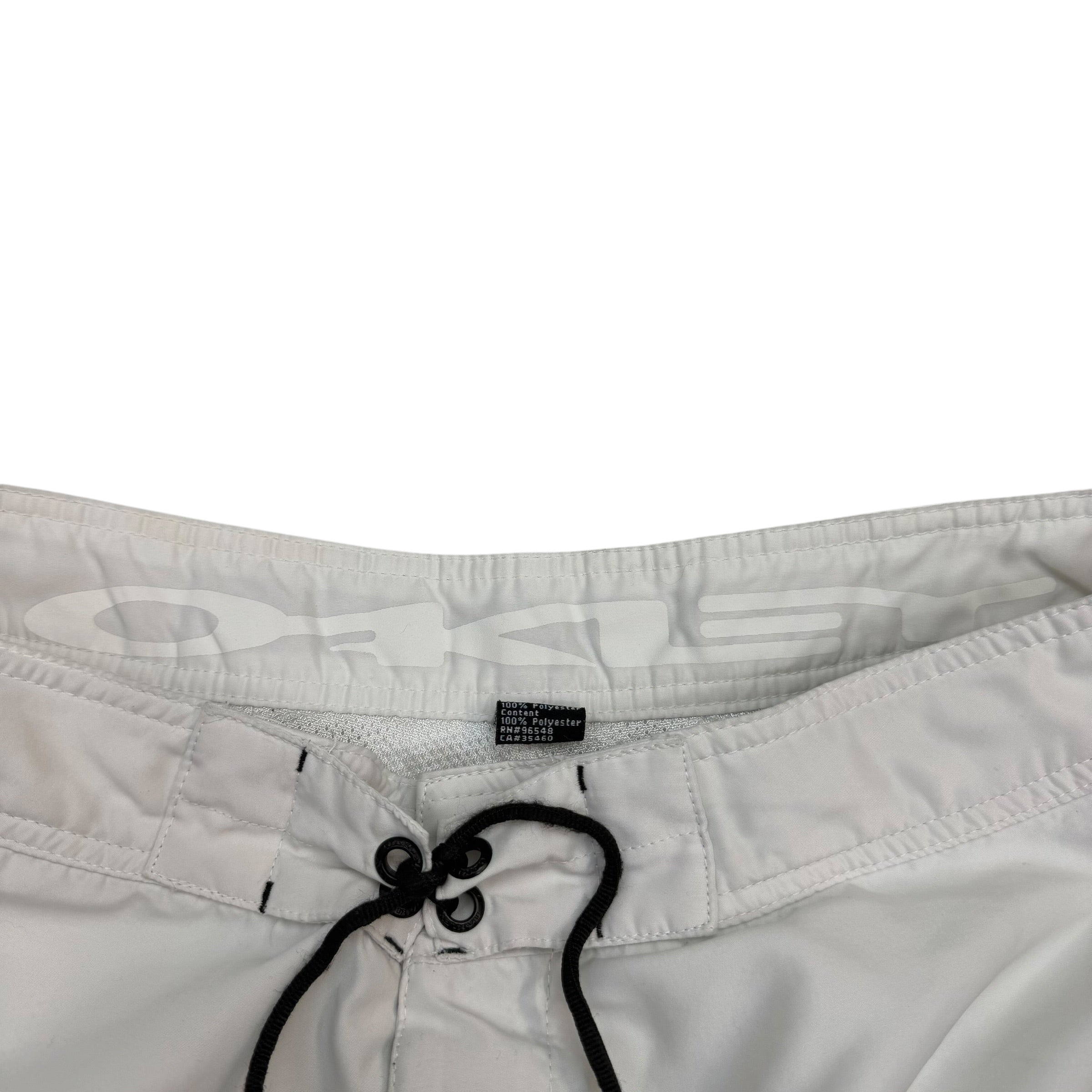 Vintage Oakley Board Shorts White