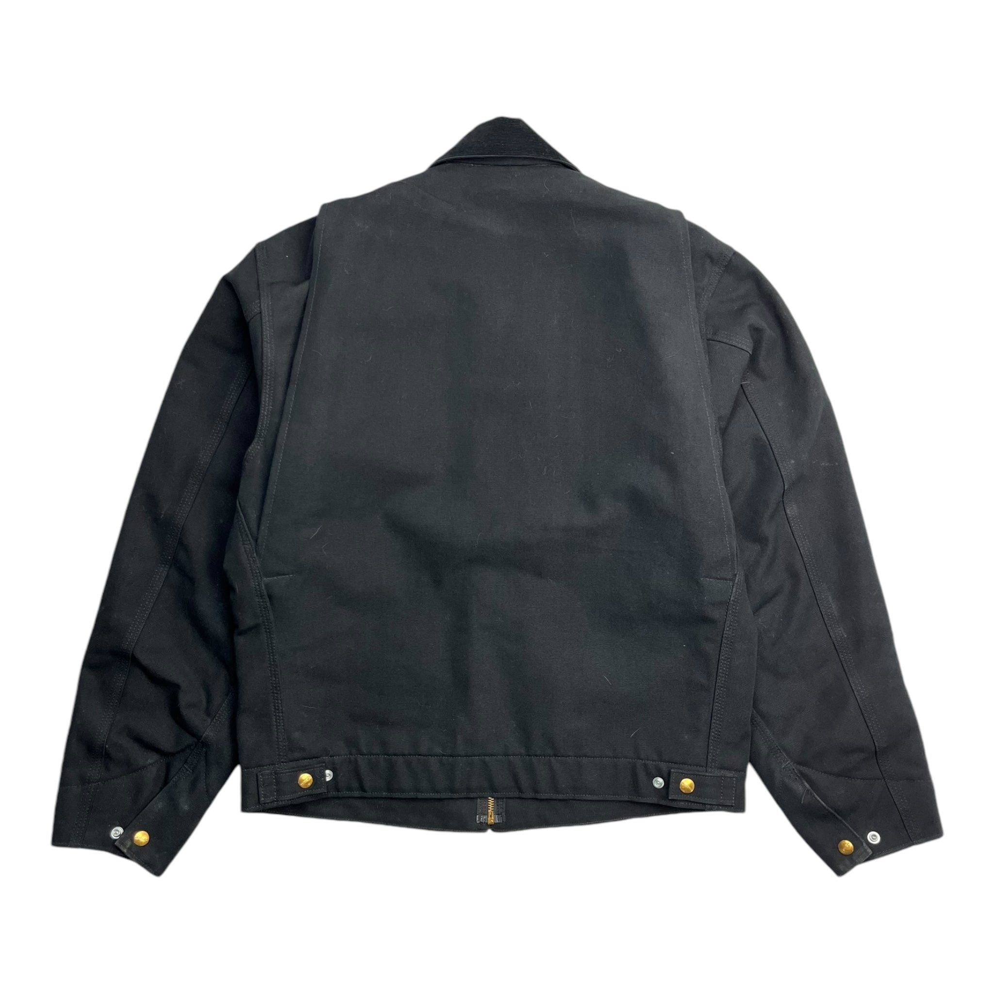 Carhartt Detroit Jacket Black Blanet Lined J001