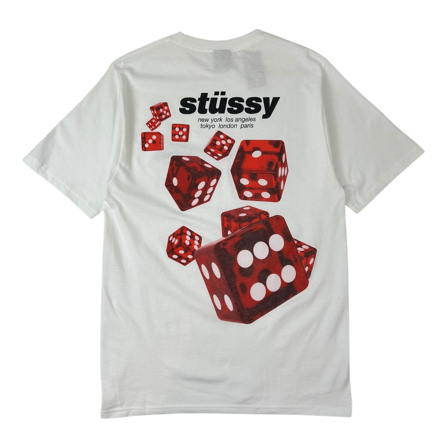 Stussy Rollers T-Shirt White
