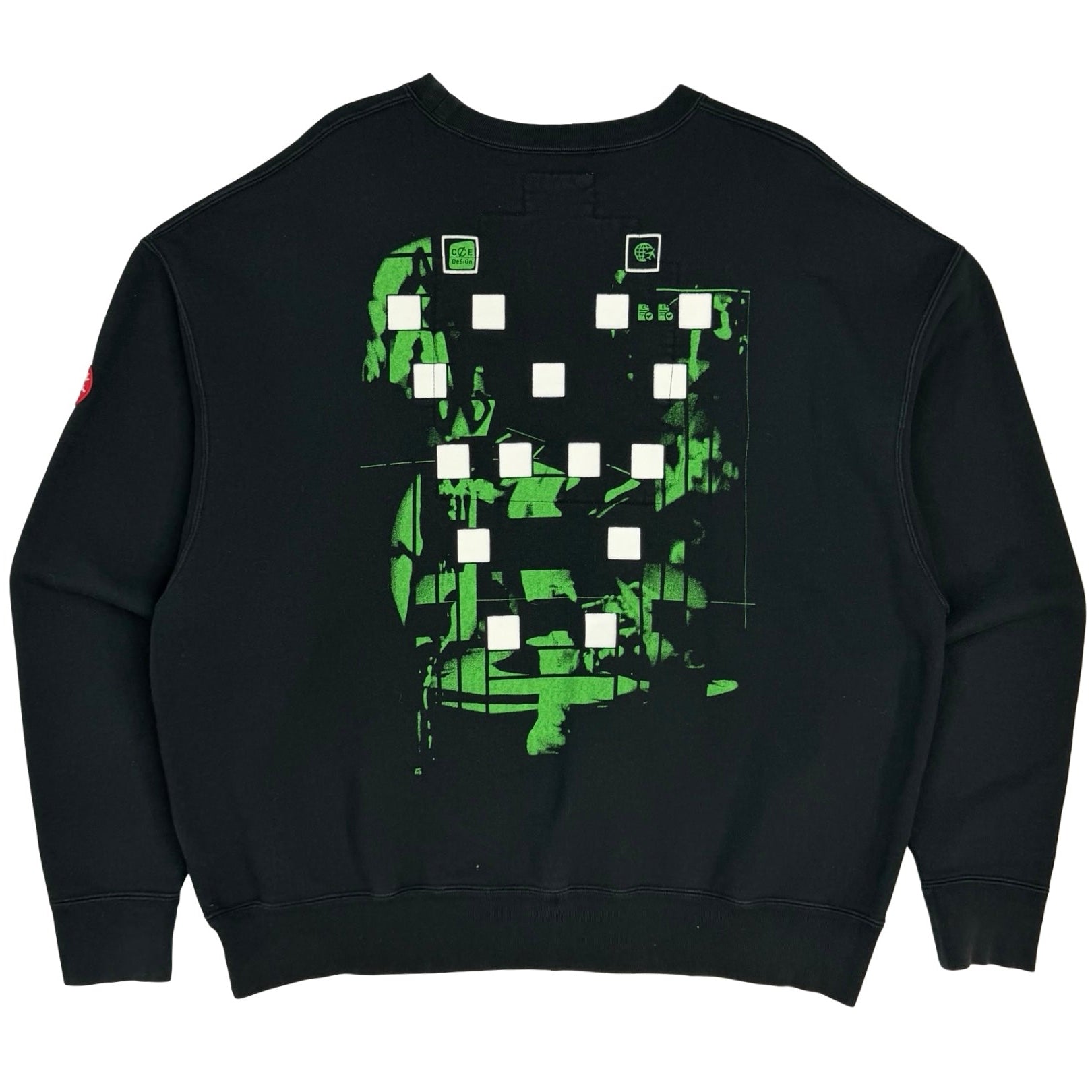 Cav Empt Card 19/1 Crewneck Sweatshirt Black