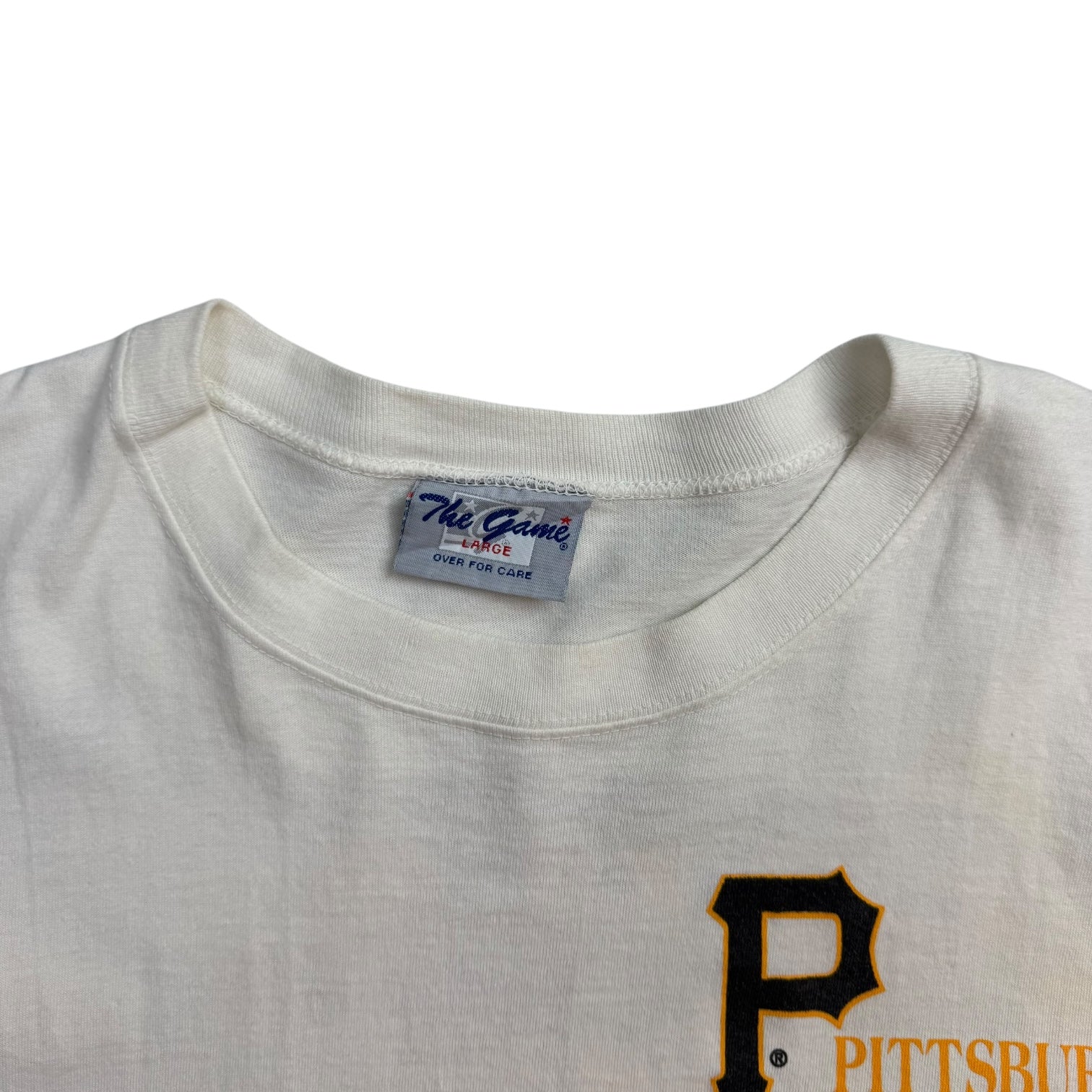 Vintage Pittsburgh Pirates Catch The Fever Tee White