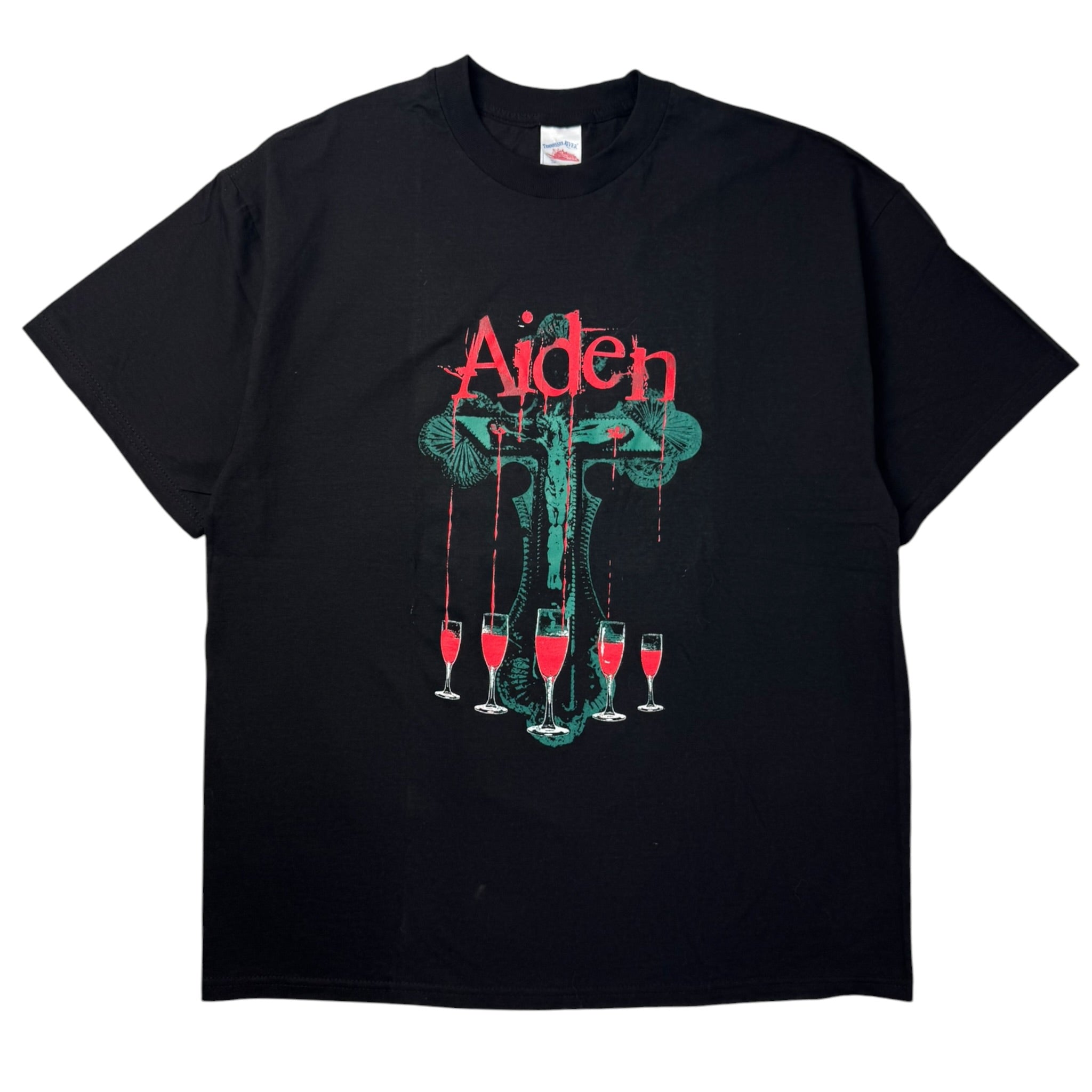 Vintage Y2K Aiden Screamo Band T-Shirt