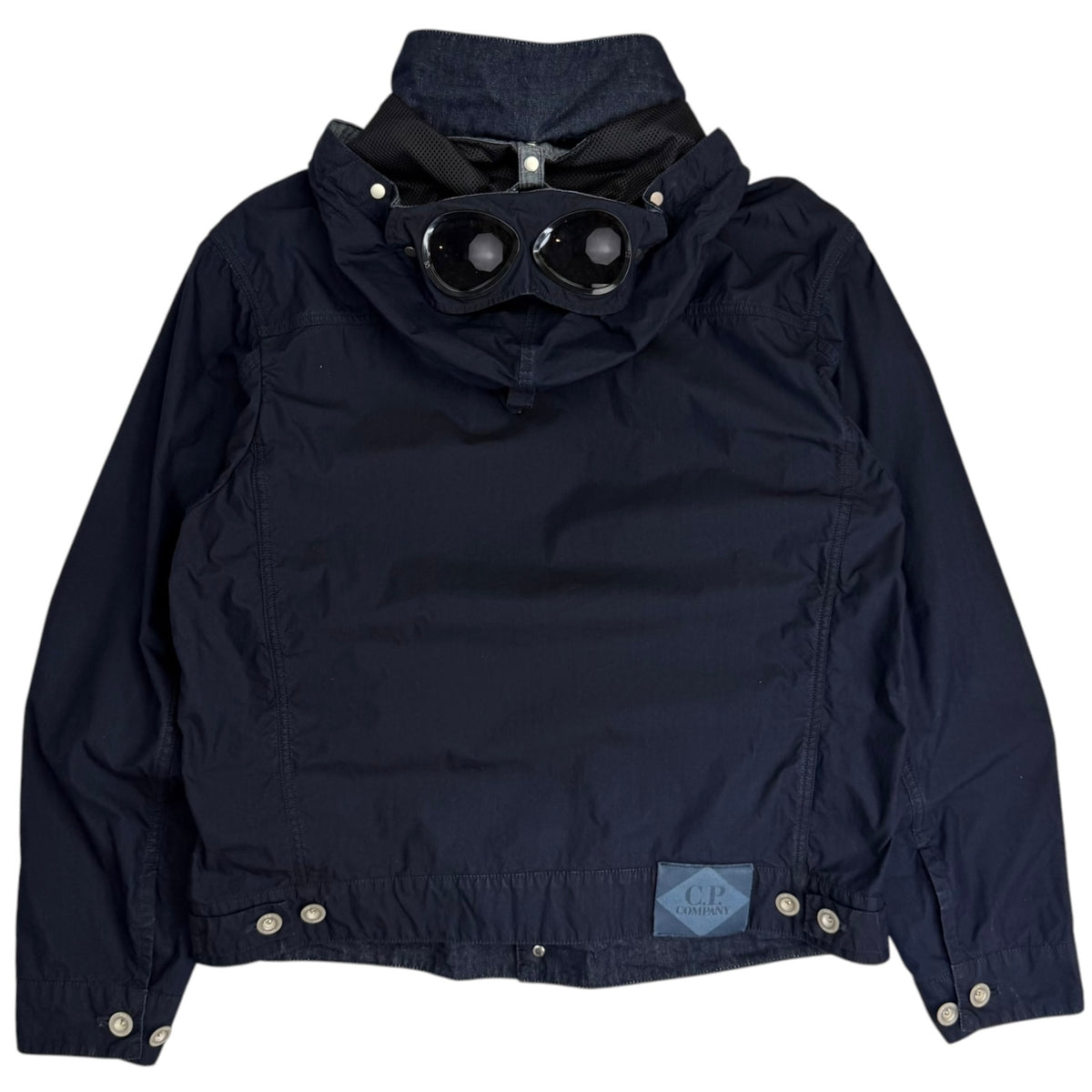 C.P. Company 50 Fili Multipocket Goggle Jacket Indigo