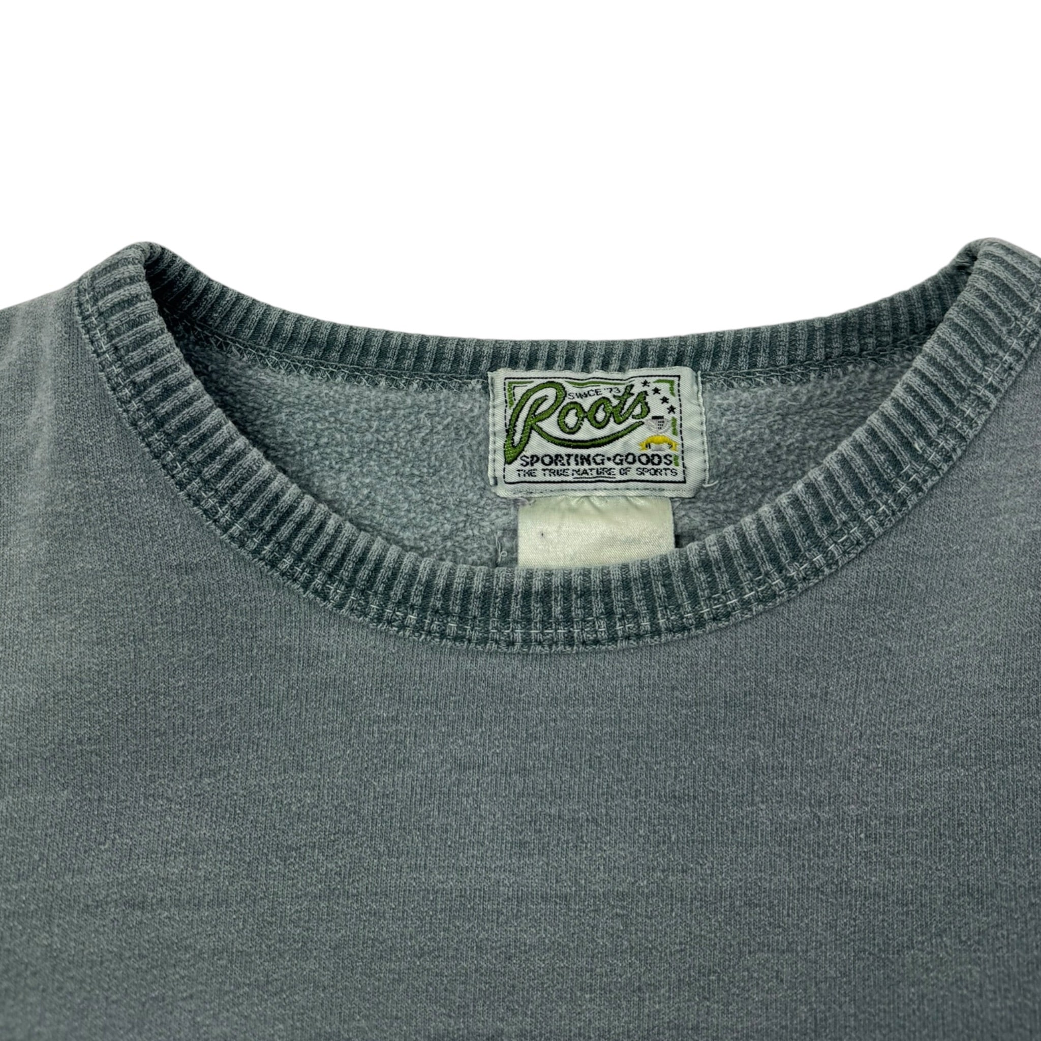 Vintage Roots Heavyweight Crewneck Teal