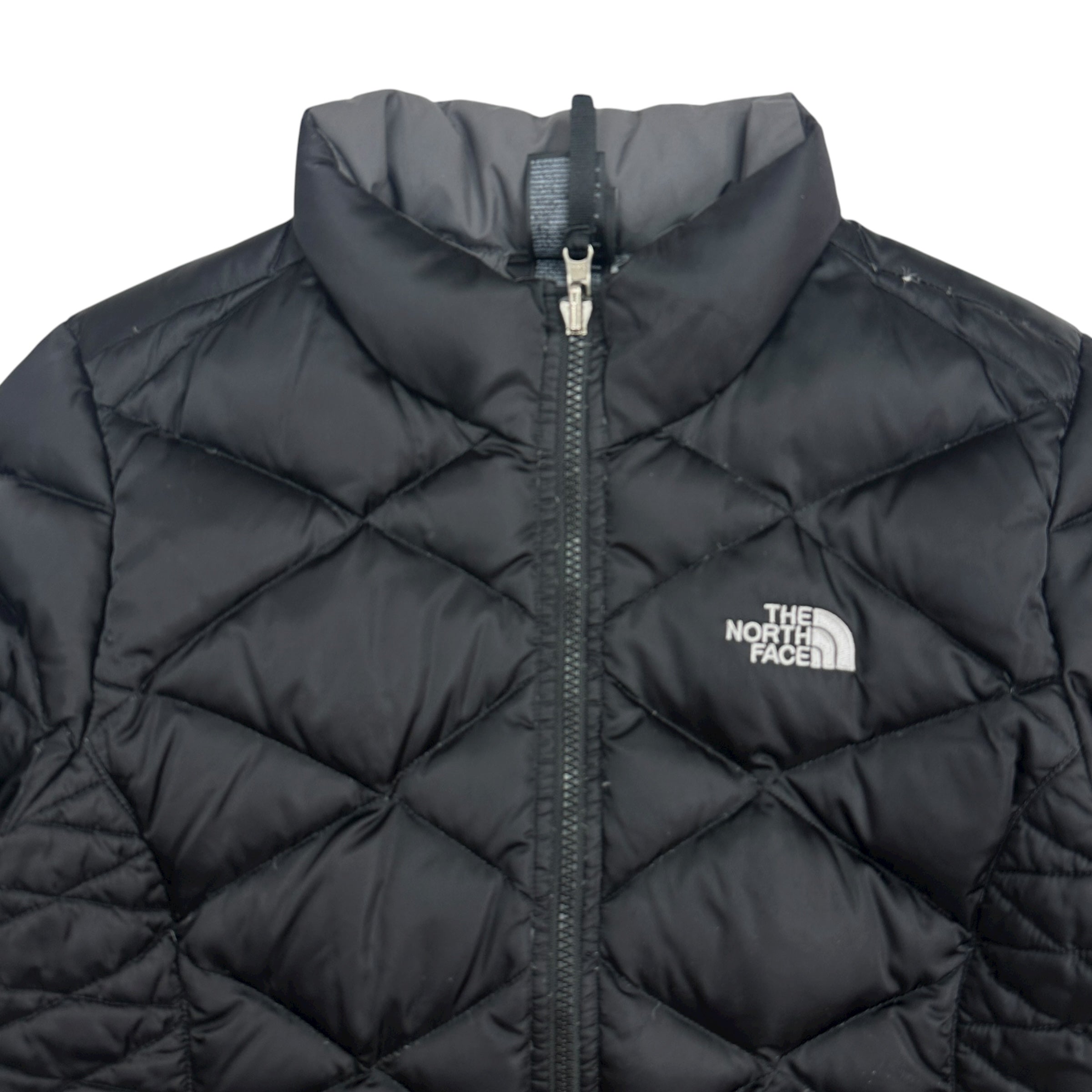 Vintage The North Face Youth 550 Fill Nuptse Jacket Black