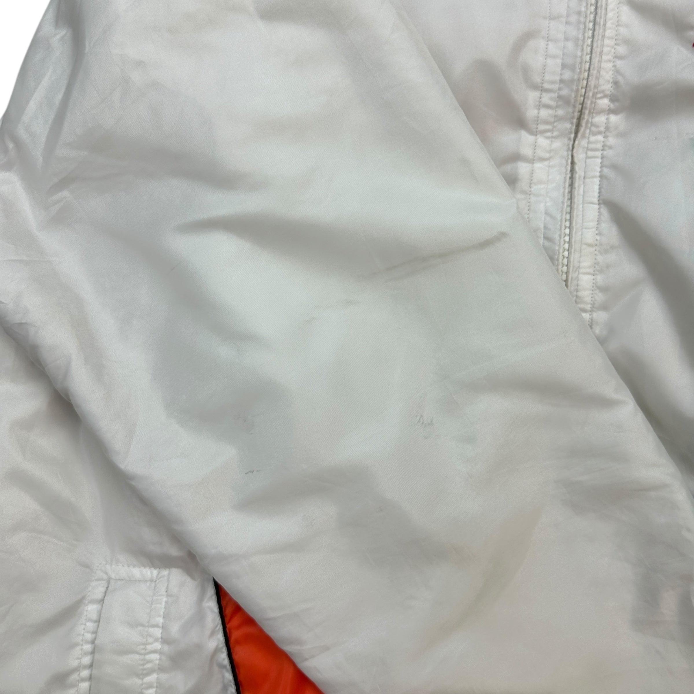 Vintage Honda Racing Insulated Windbreaker White