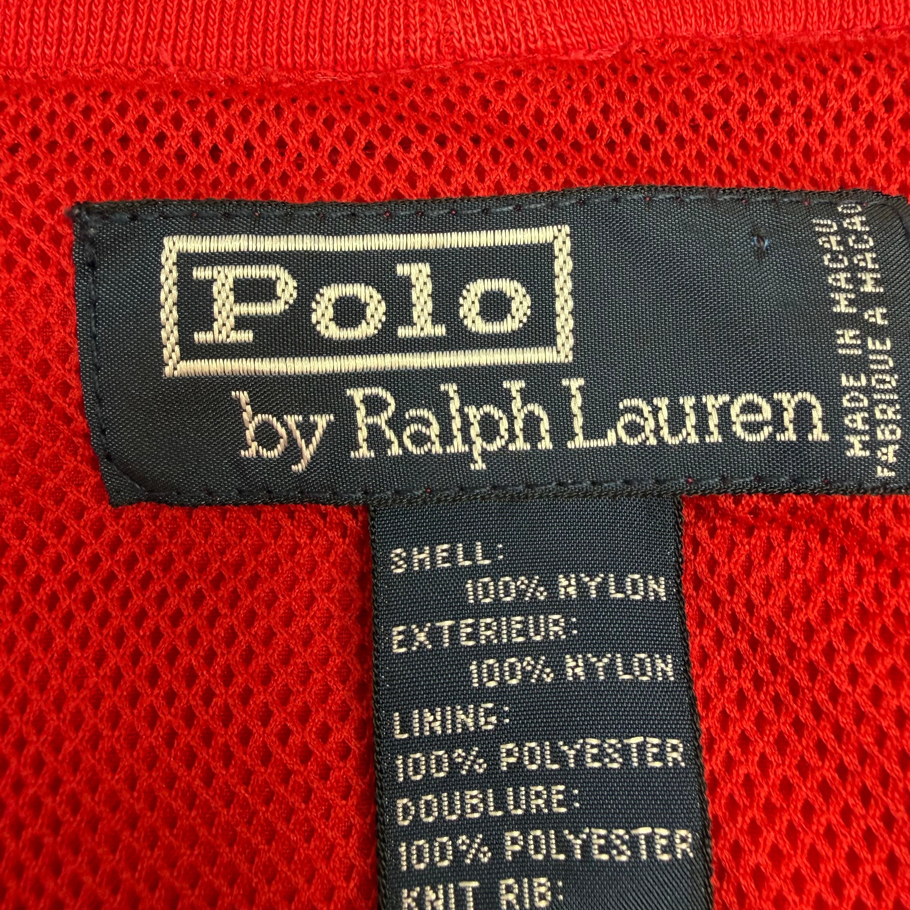 Vintage Polo Ralph Lauren Golf Pullover Red