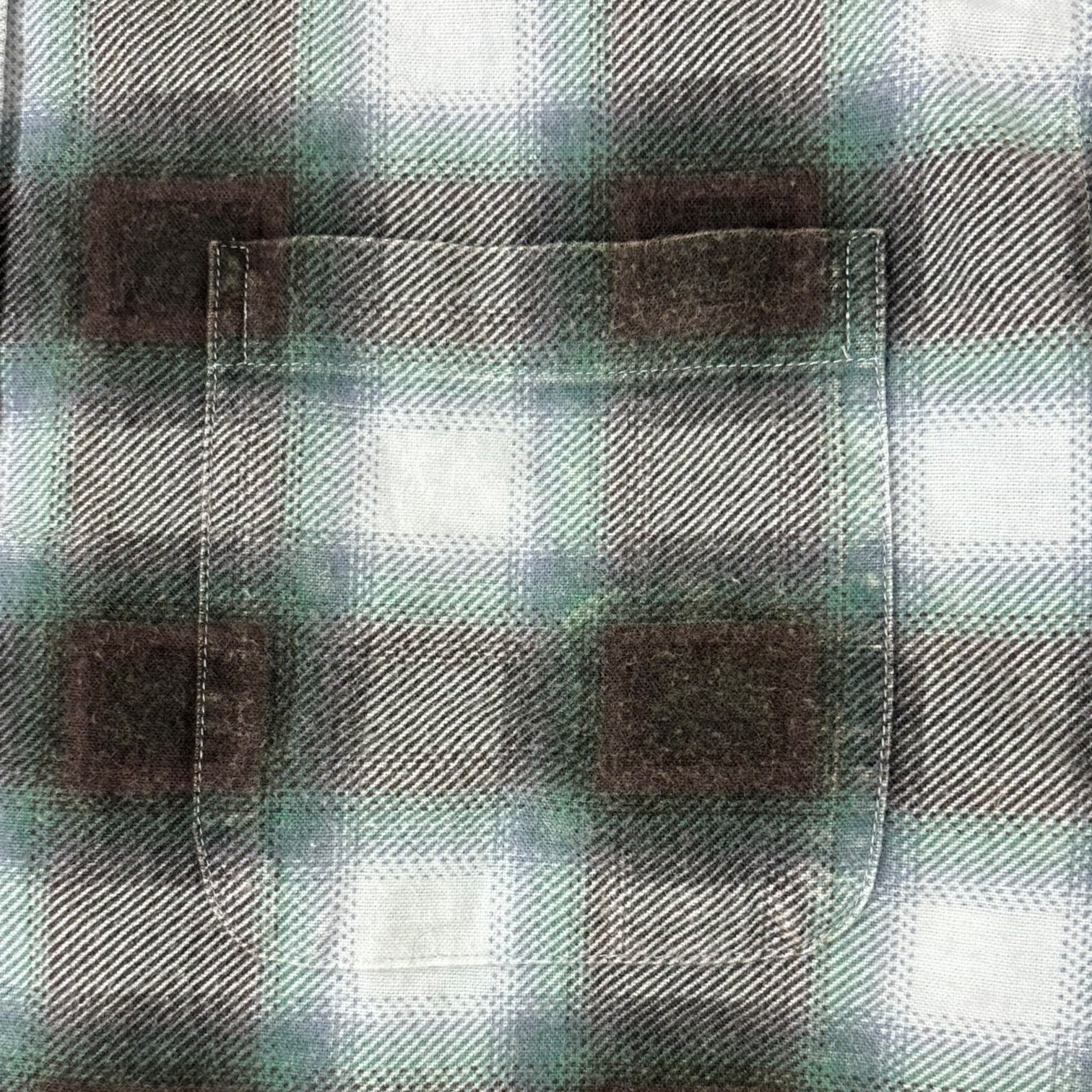 Stussy June Plaid Button-Up Shirt Bone