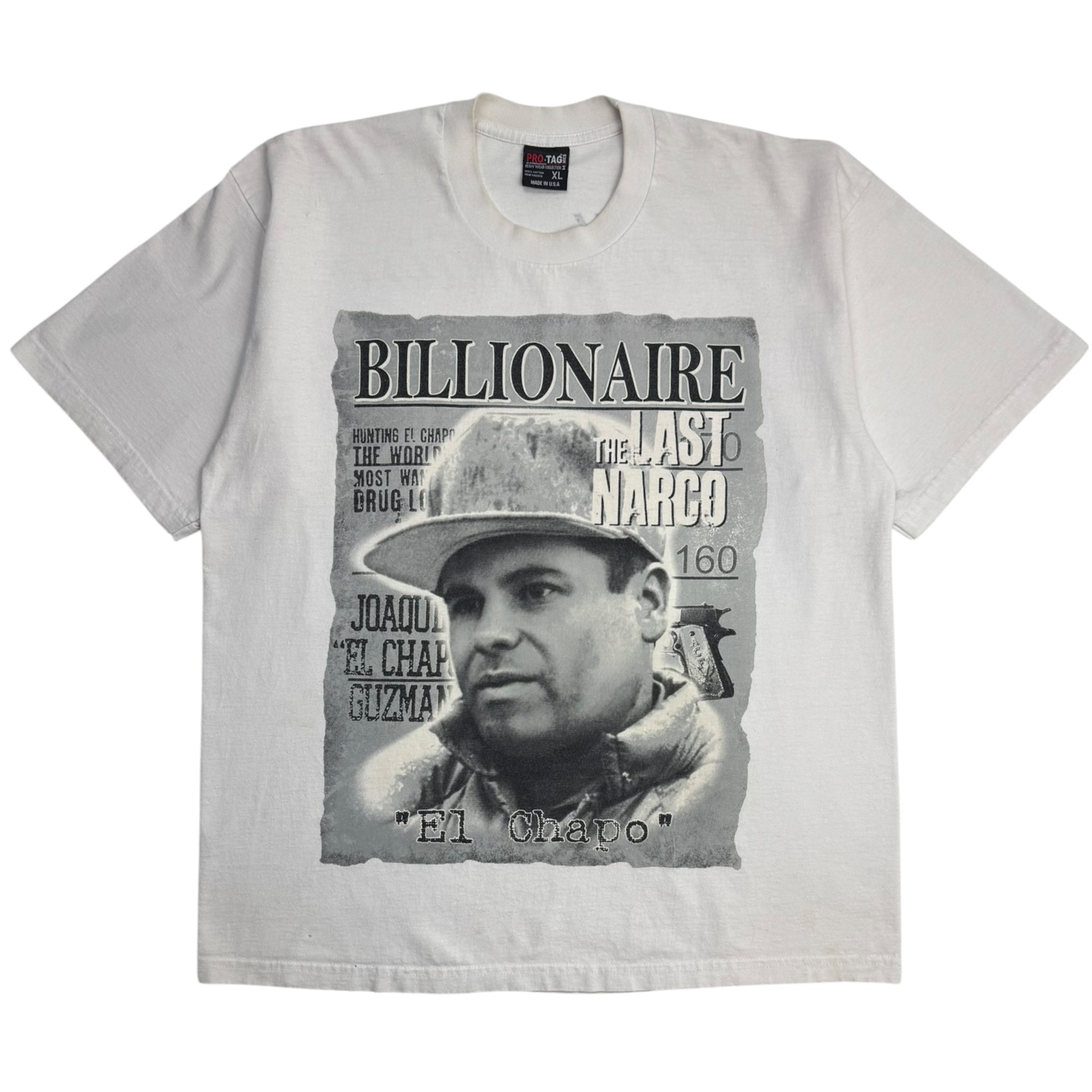 Vintage El Chapo Billionaire “The Last Narco” T-Shirt