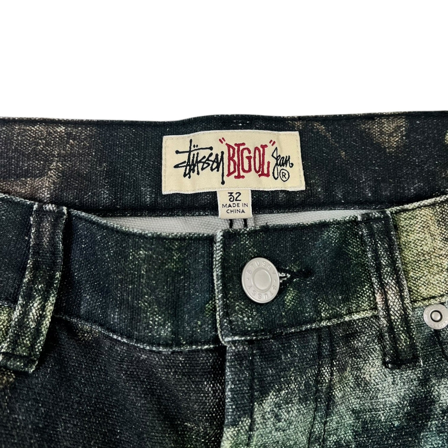 Stussy Big Ol' Stenpat Camo Jeans