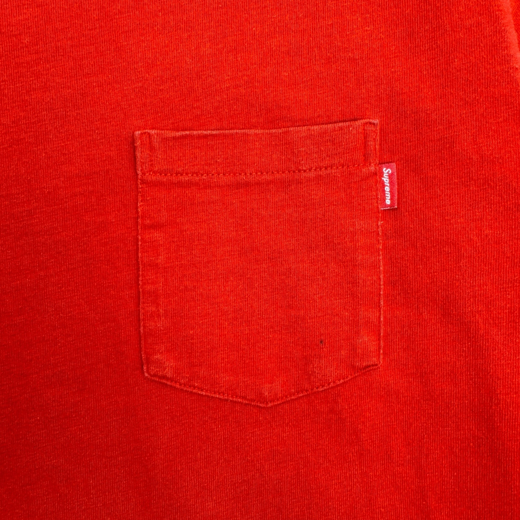 Supreme Pocket Tee Red