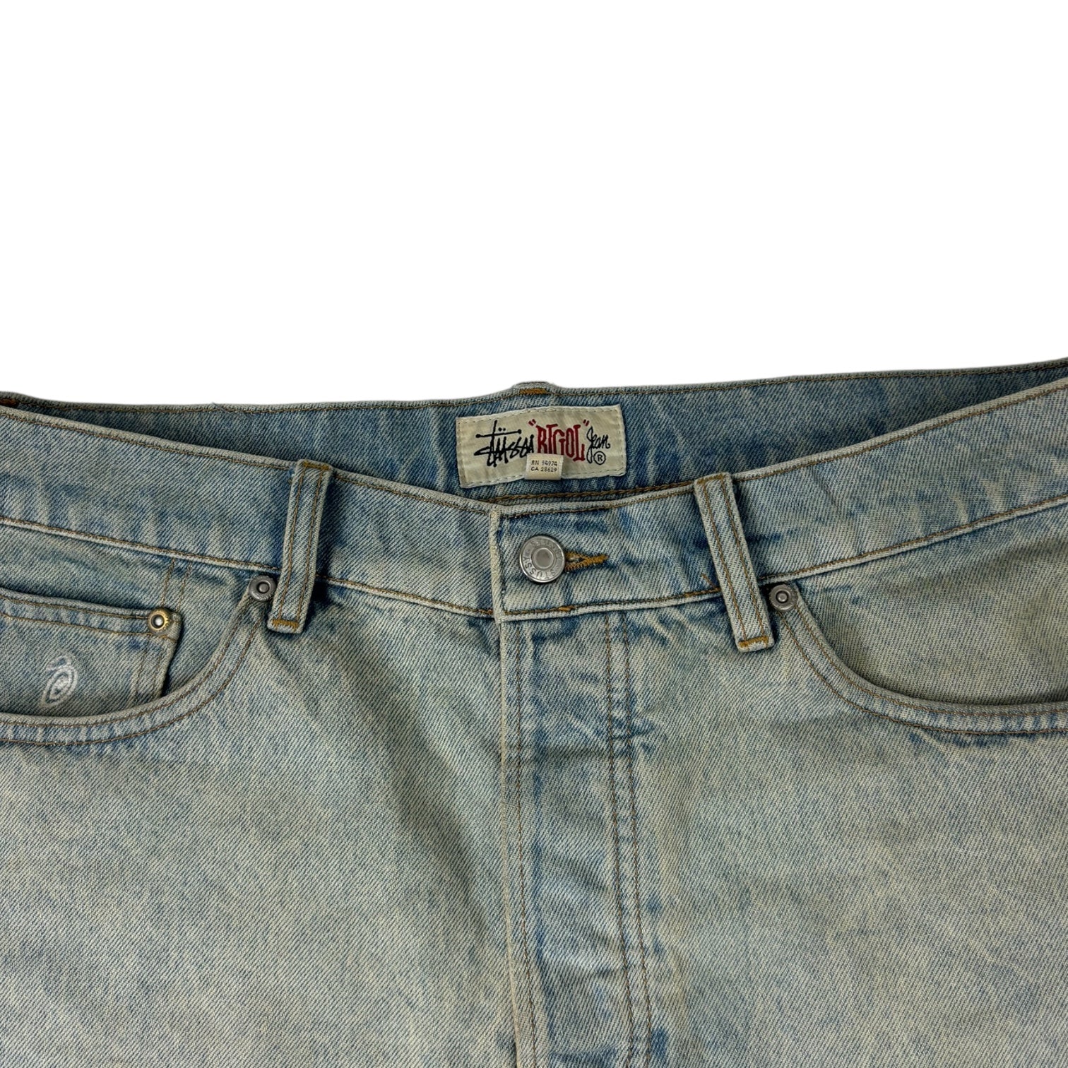 Stussy Big Ol’ Denim Short Beach Wash