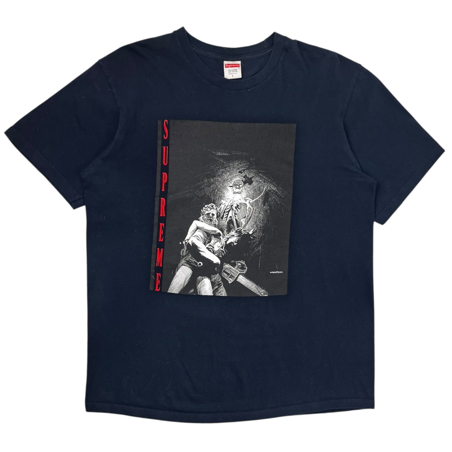 Supreme Horror T-Shirt Navy