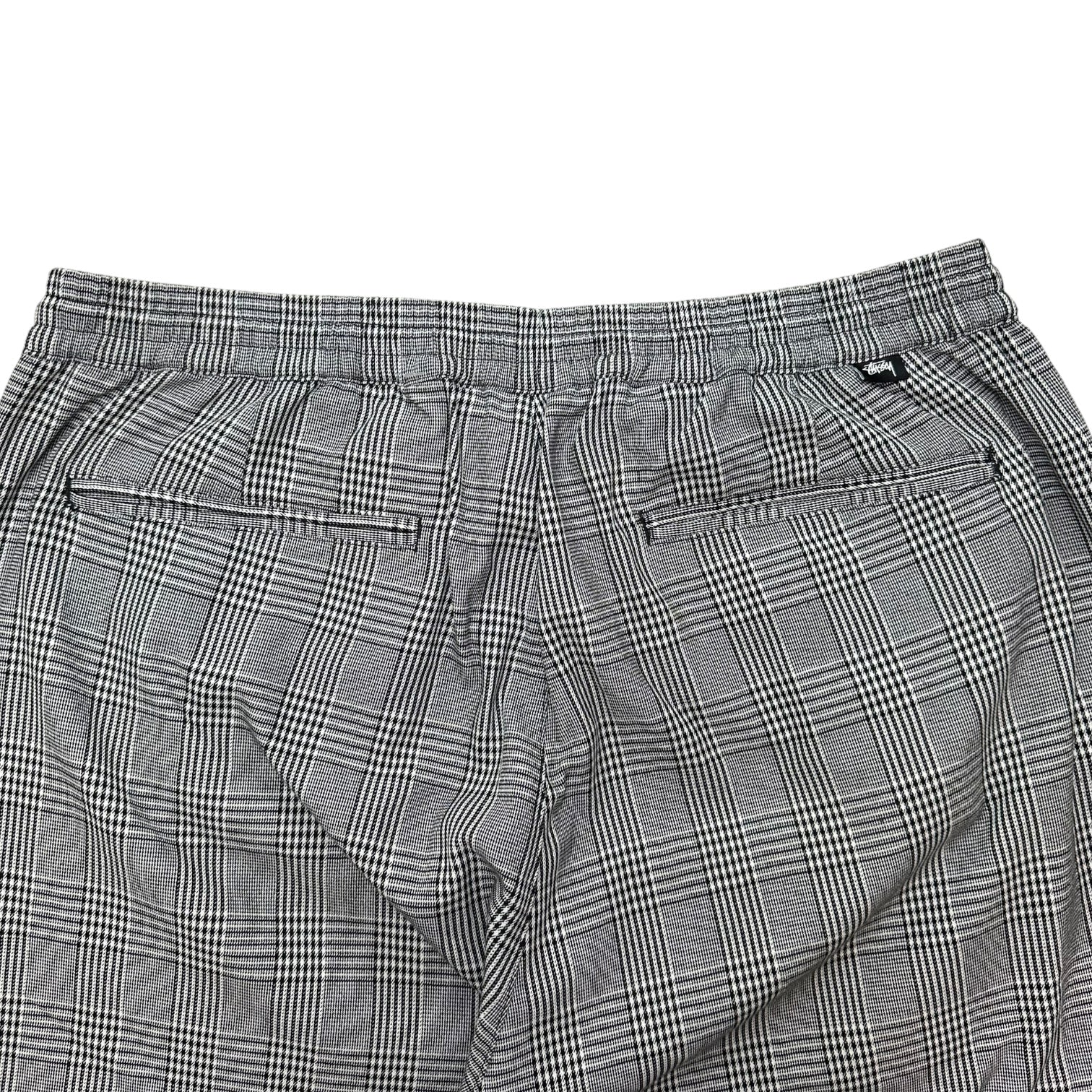 Stussy Plaid Pants Grey/Black