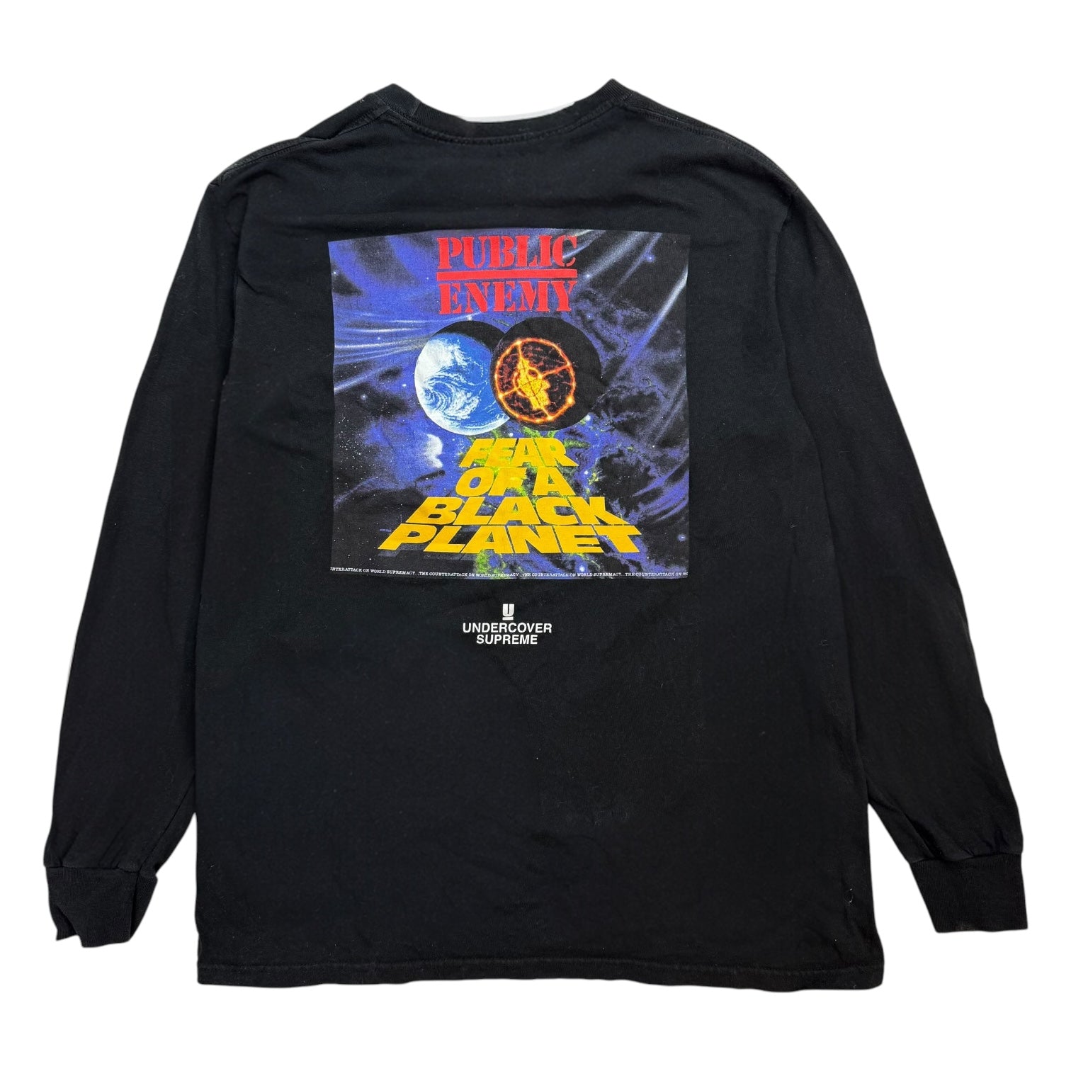 Supreme Undercover Public Enemy Counterattack L/S Tee Black