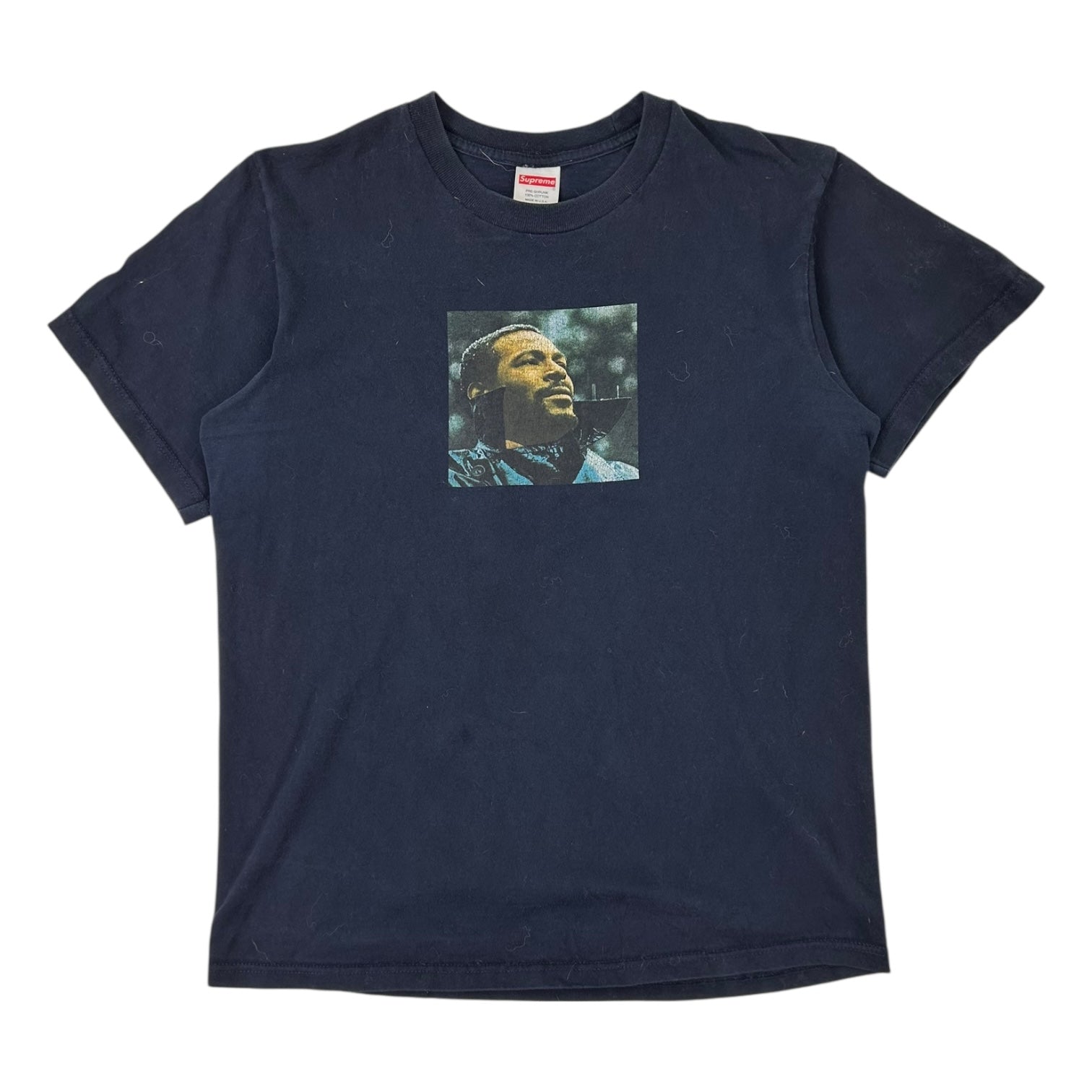 Supreme Marvin Gaye T-Shirt Navy
