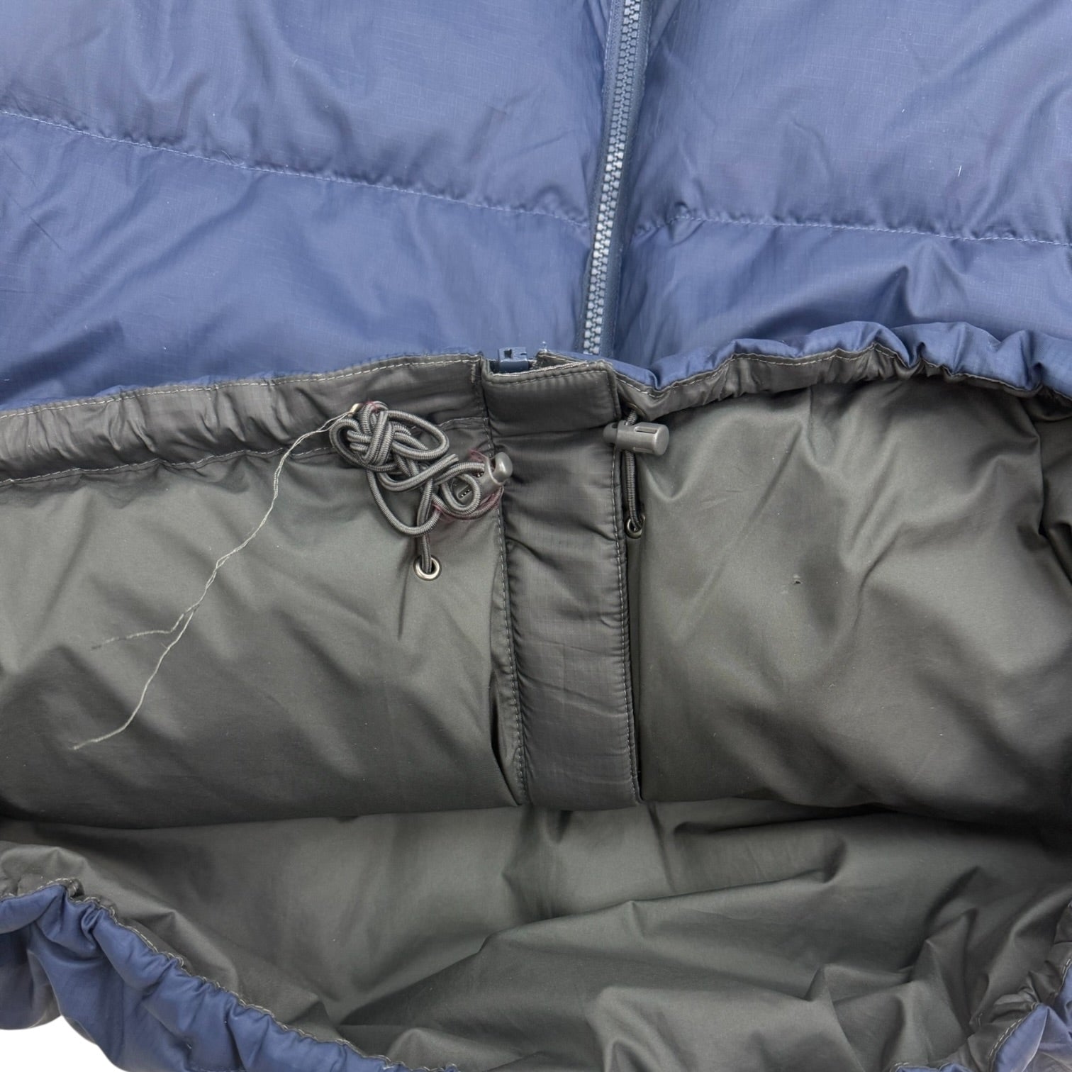Vintage The North Face 550 Fill Nuptse Jacket Navy