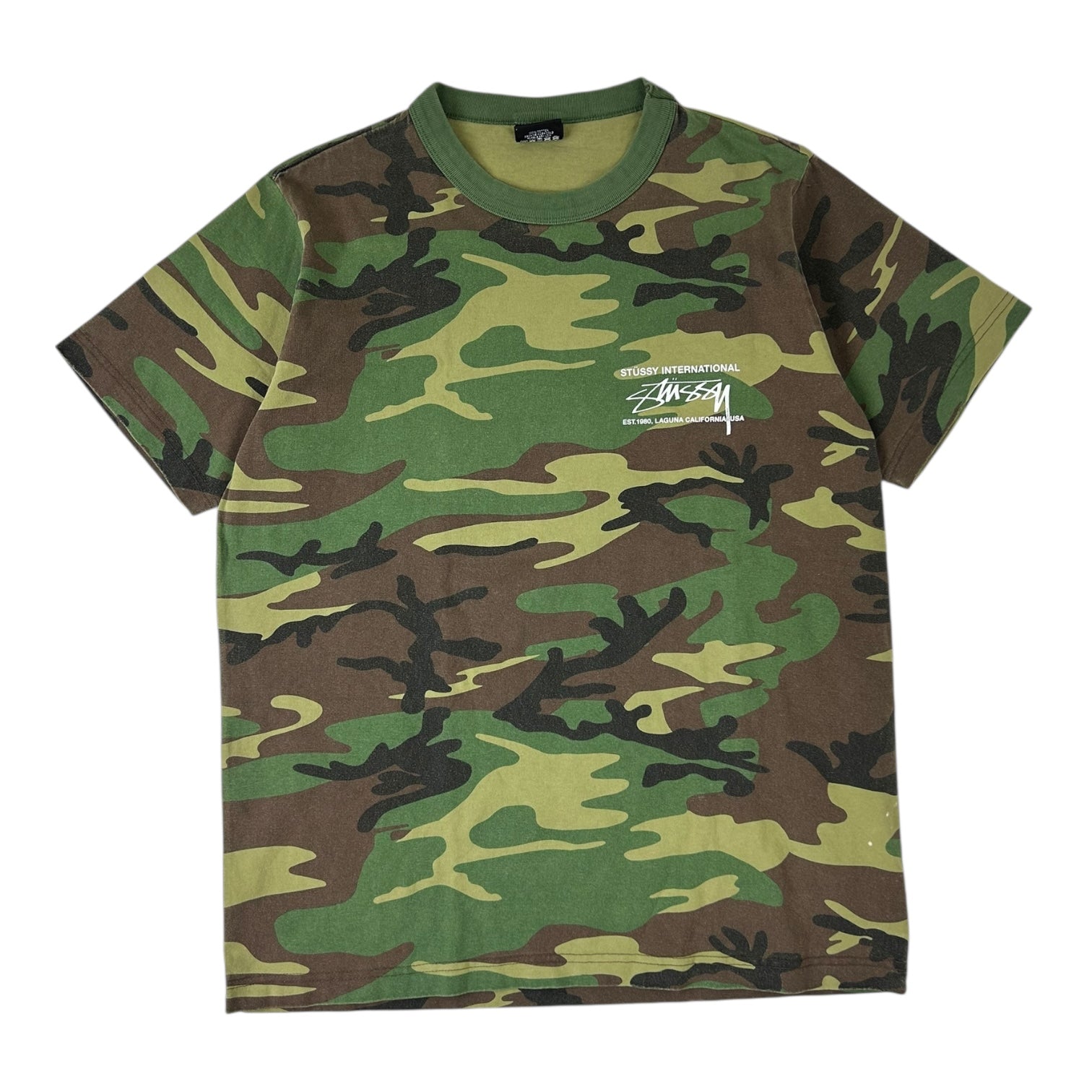 Stussy Smooth International T-Shirt Camo