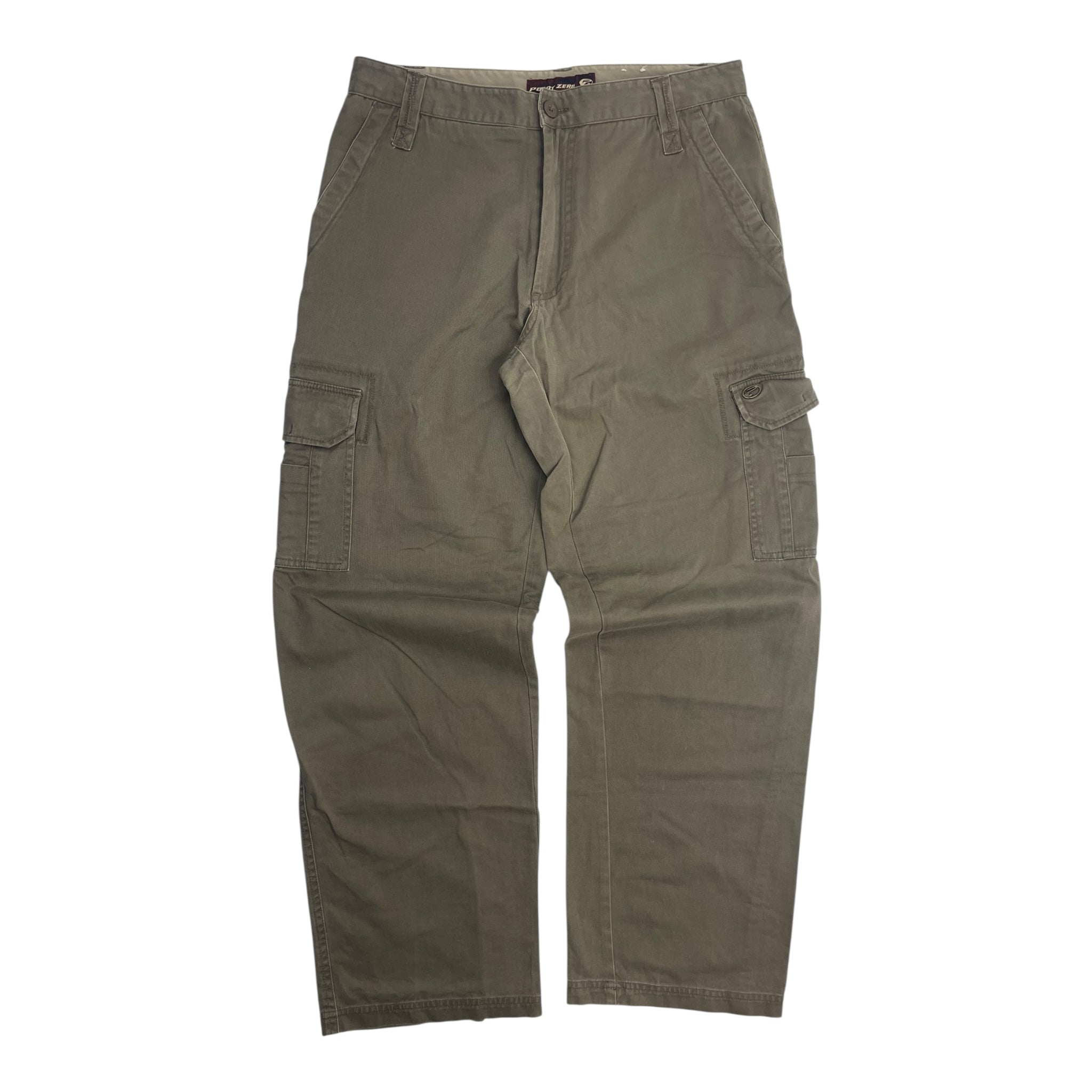 Vintage Y2K Point Zero Washed Olive