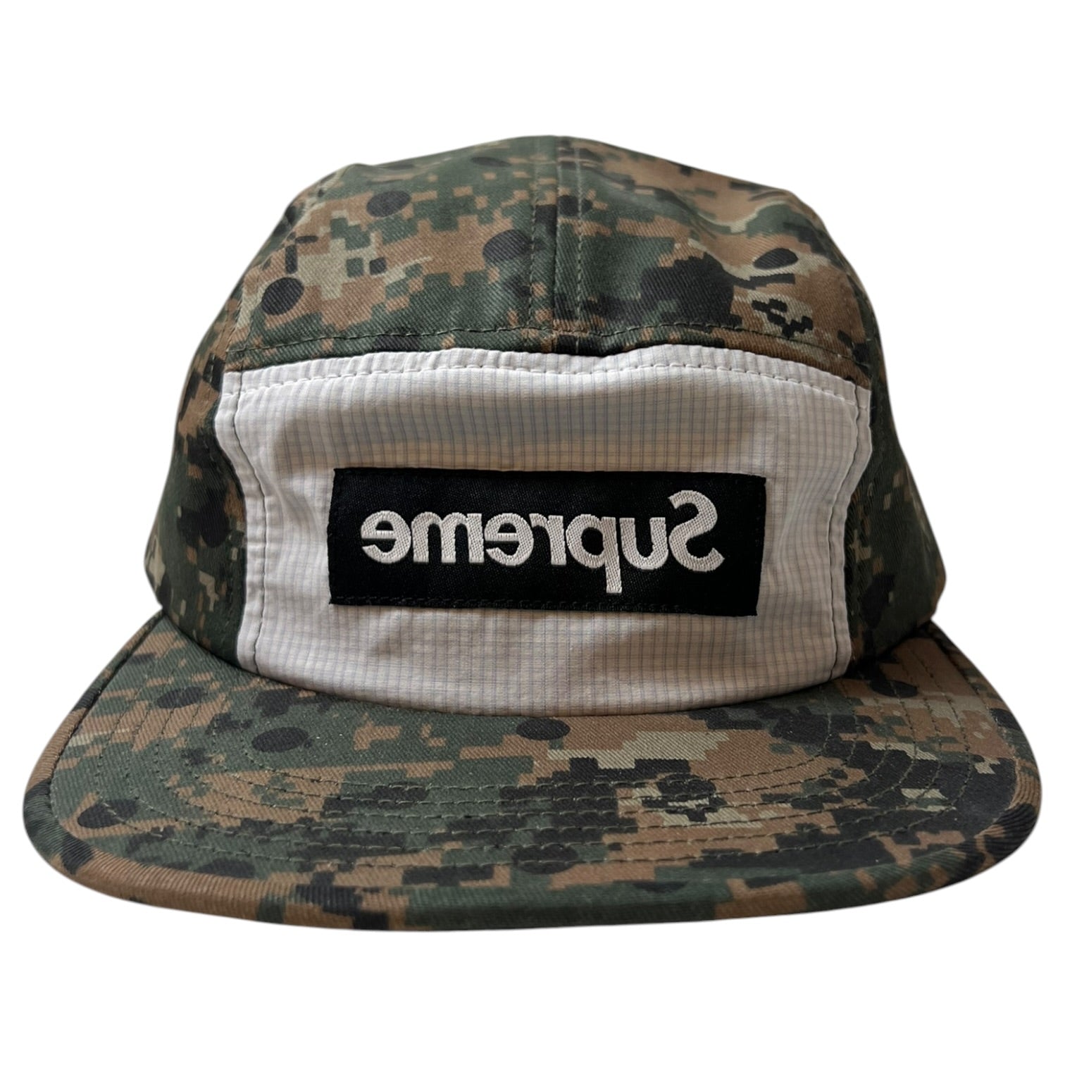 Supreme x CDG Shirt Digi Camo Camp Cap