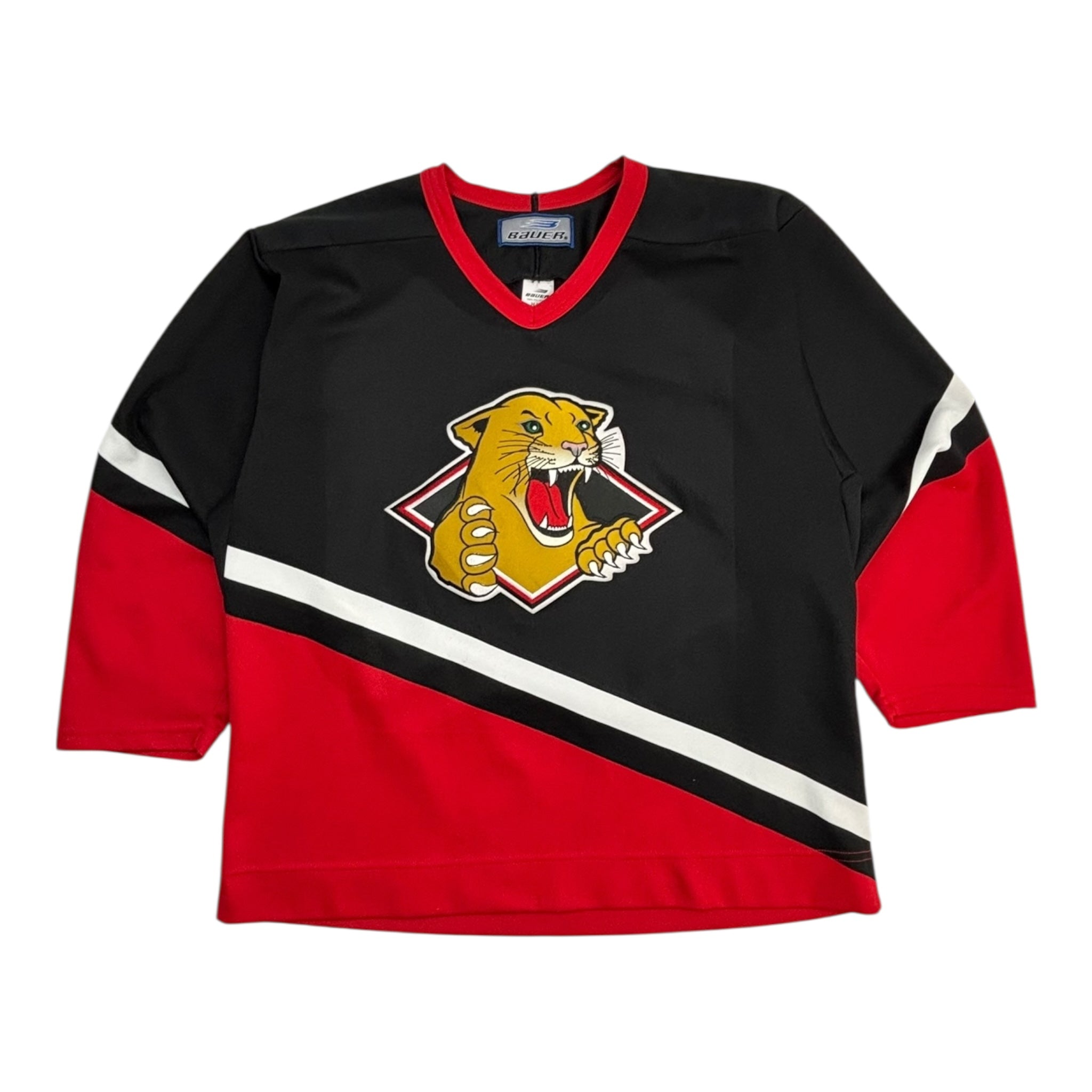 Vintage Cougar Badge Bauer Hockey Jersey