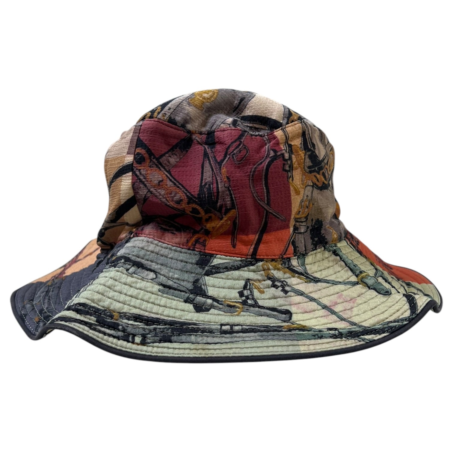 Hèrmes Bucket Hat Patchwork