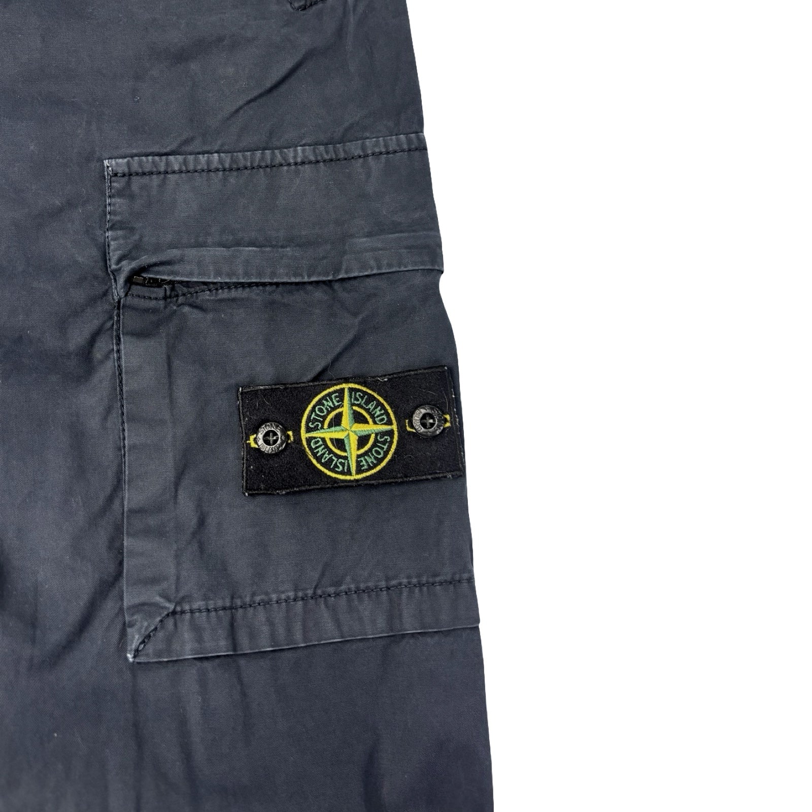 Stone Island Compass Badge Cargo Pant Navy