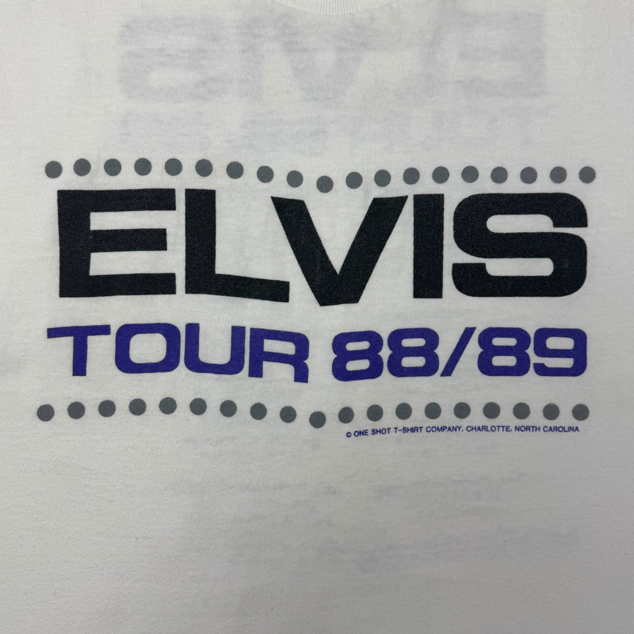 1988 Elvis Presley Tour T-Shirt