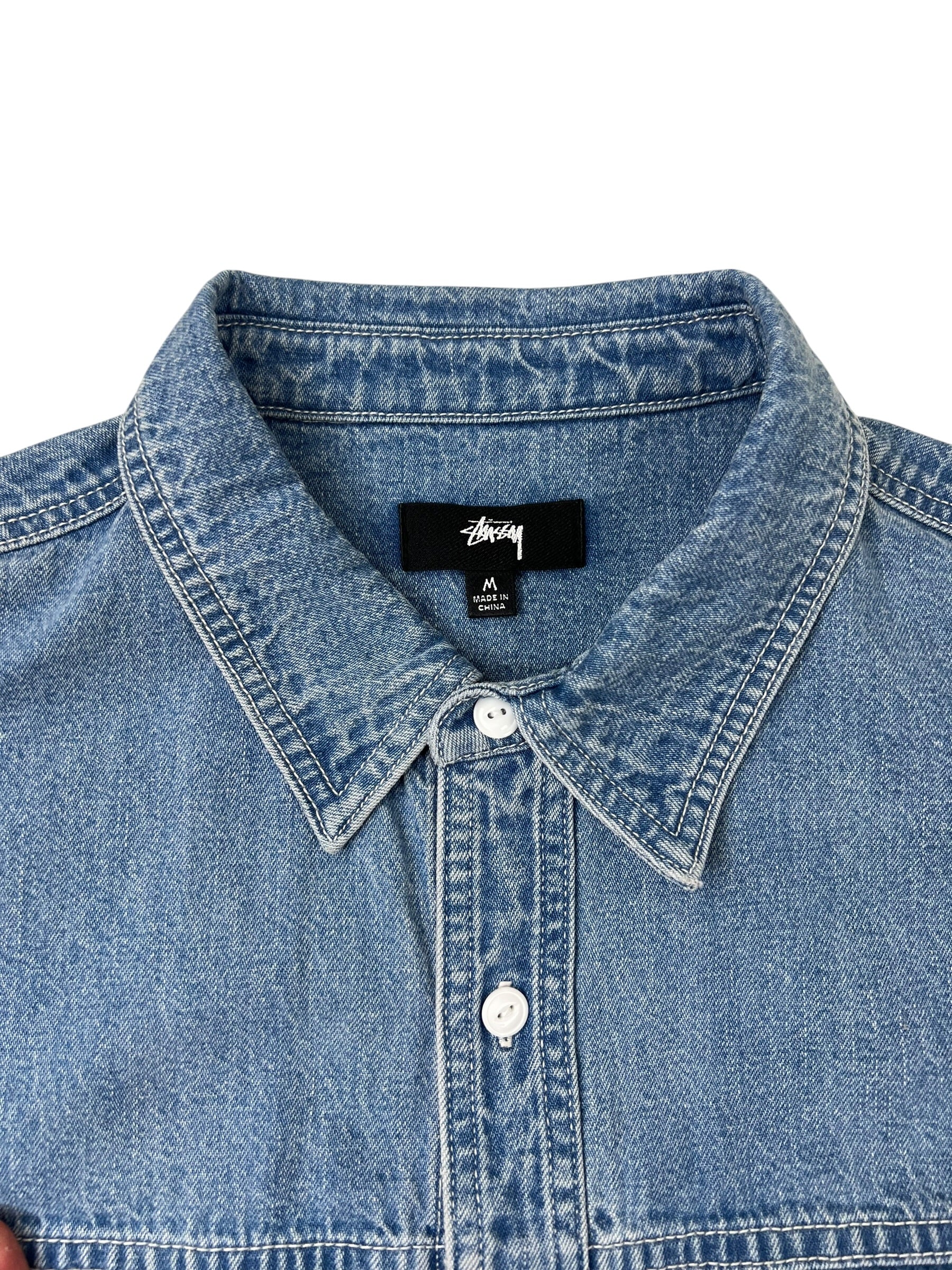 Stussy Work Denim Shirt Navy