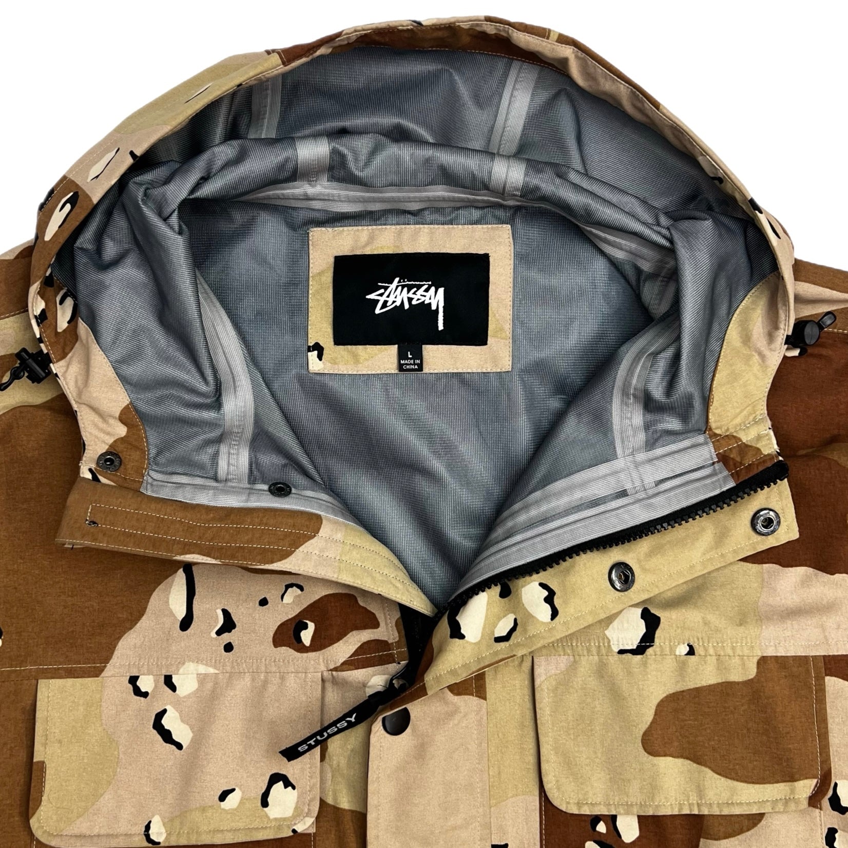 Stussy Camo Taped Seam Field Jacket