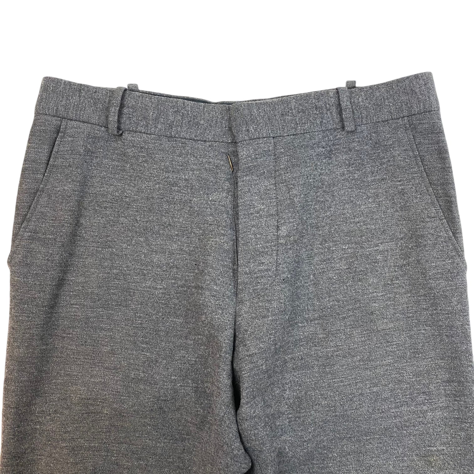 Maison Margiela Regular Fit Wool Pants Grey