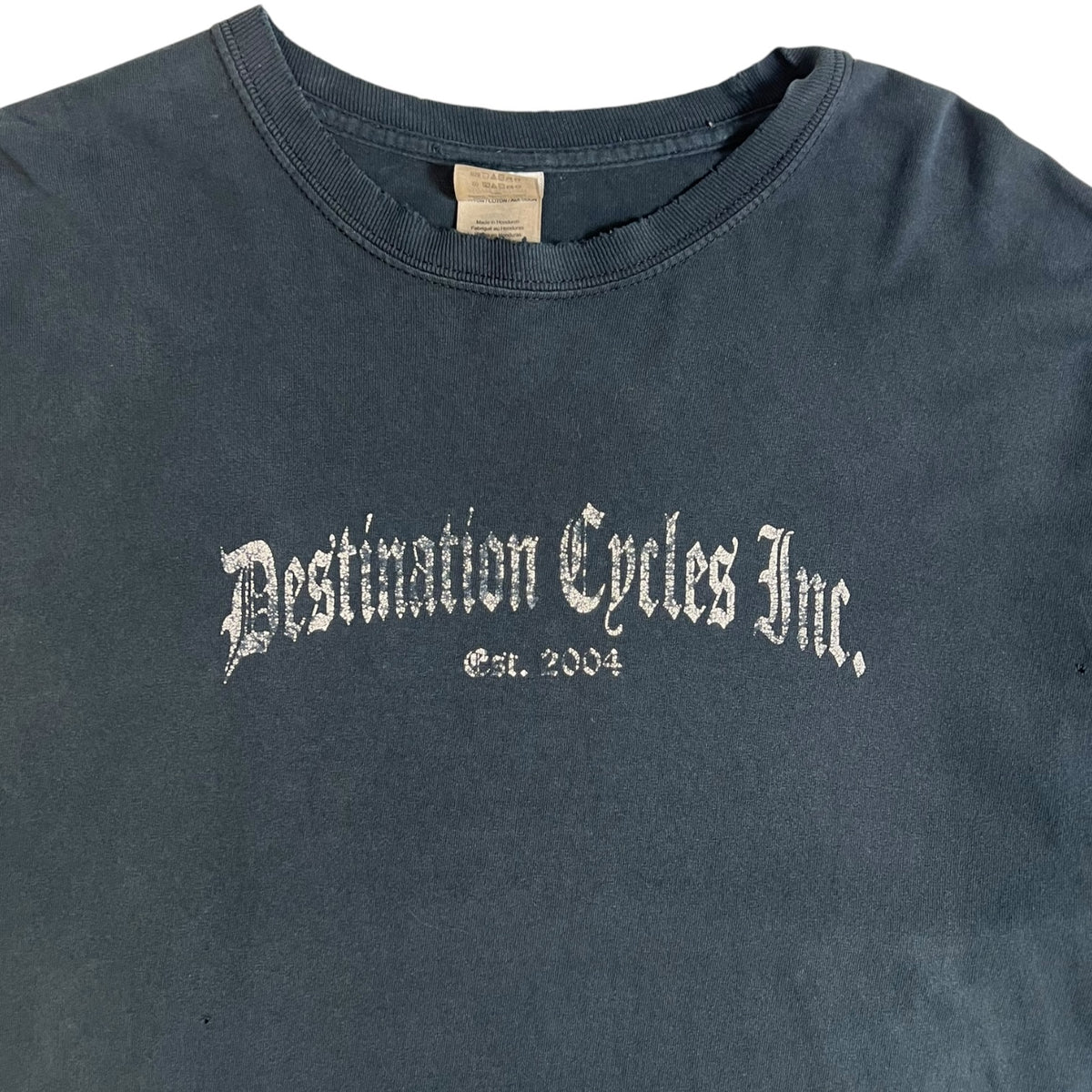Vintage Destination Cycles Inc “2000’s Destination” Long Sleeve T-Shirt Black