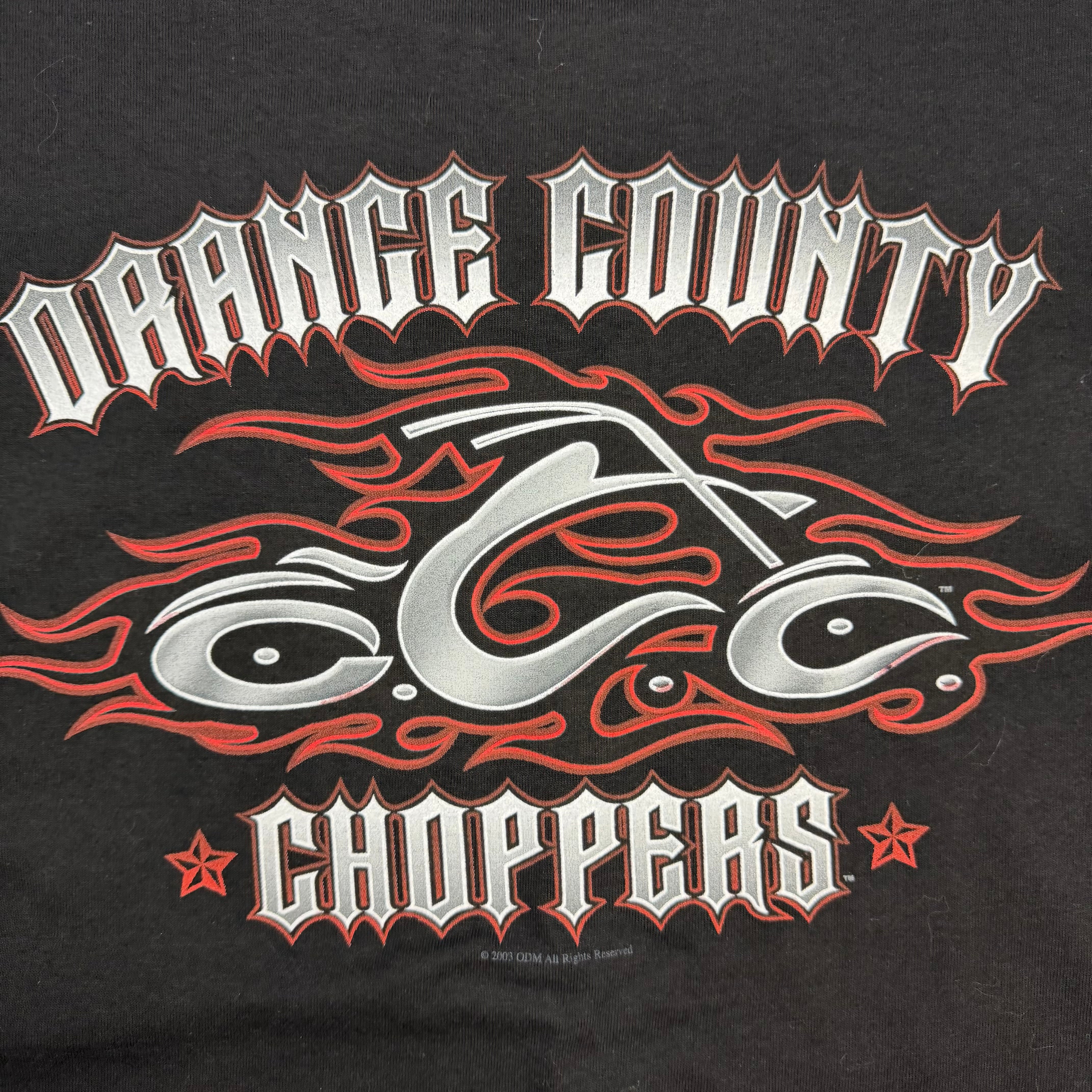 Vintage Orange County Choppers Flame Longsleeve Black