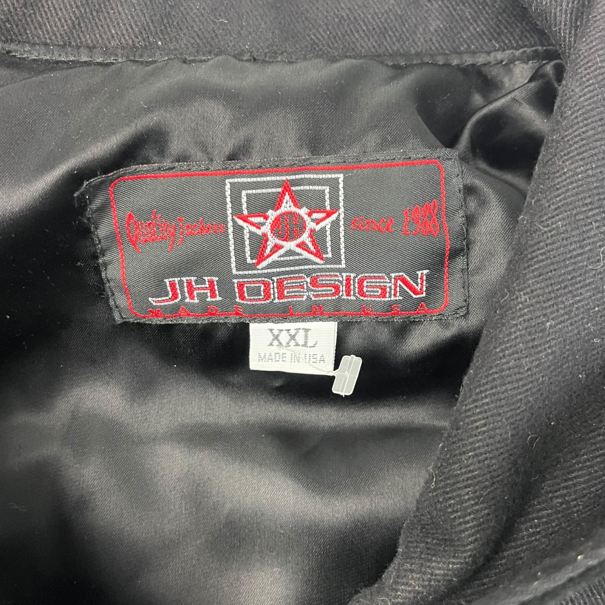 Jeff Hamilton Tampa Bay Lightning Blackout Varsity Jacket