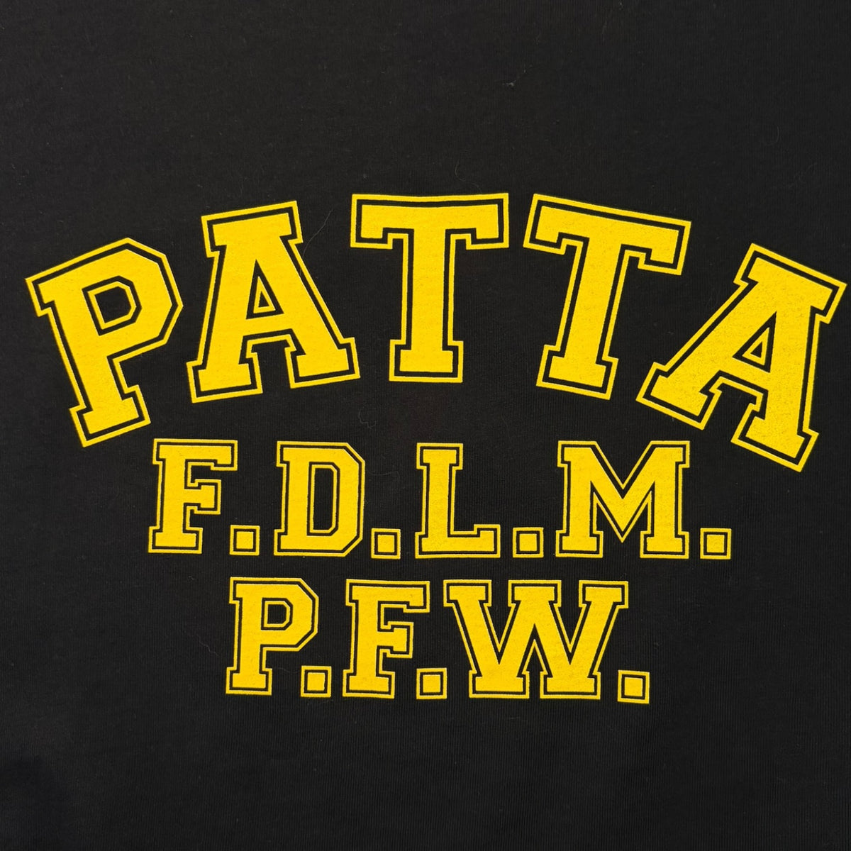 Patta x Champion T-Shirt Black