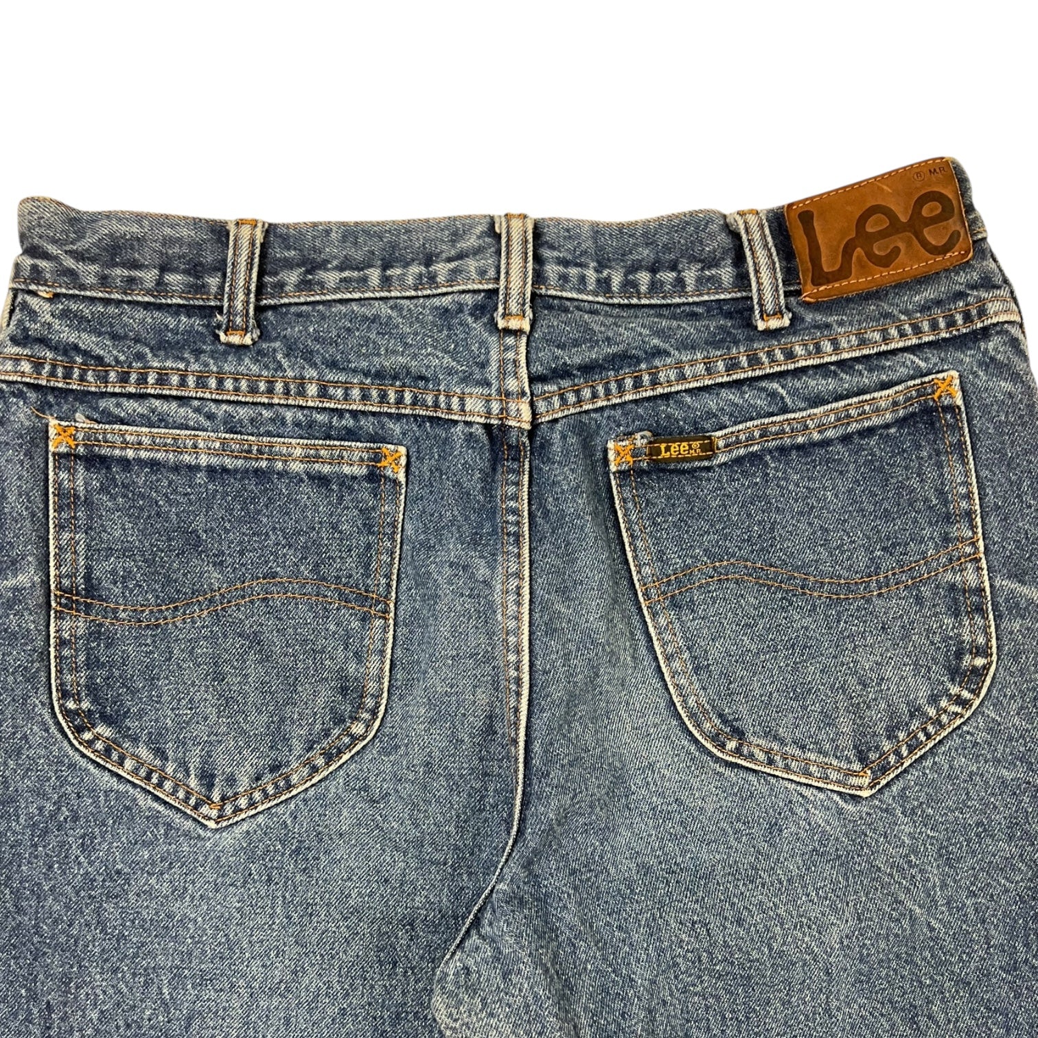 Vintage Lee Faded Denim Flared Pants