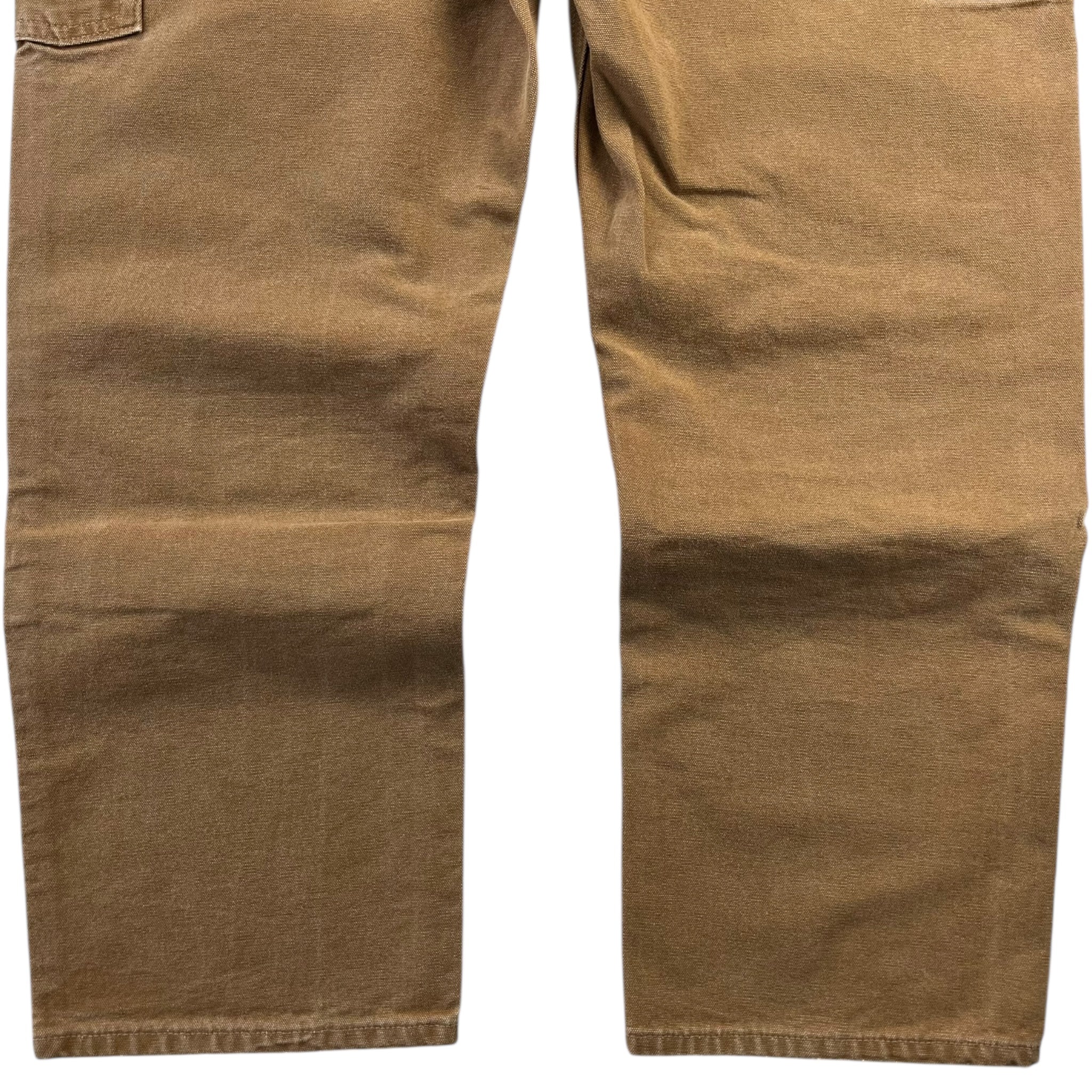 Carhartt miUSA Worked in Tan Double Knee Pants