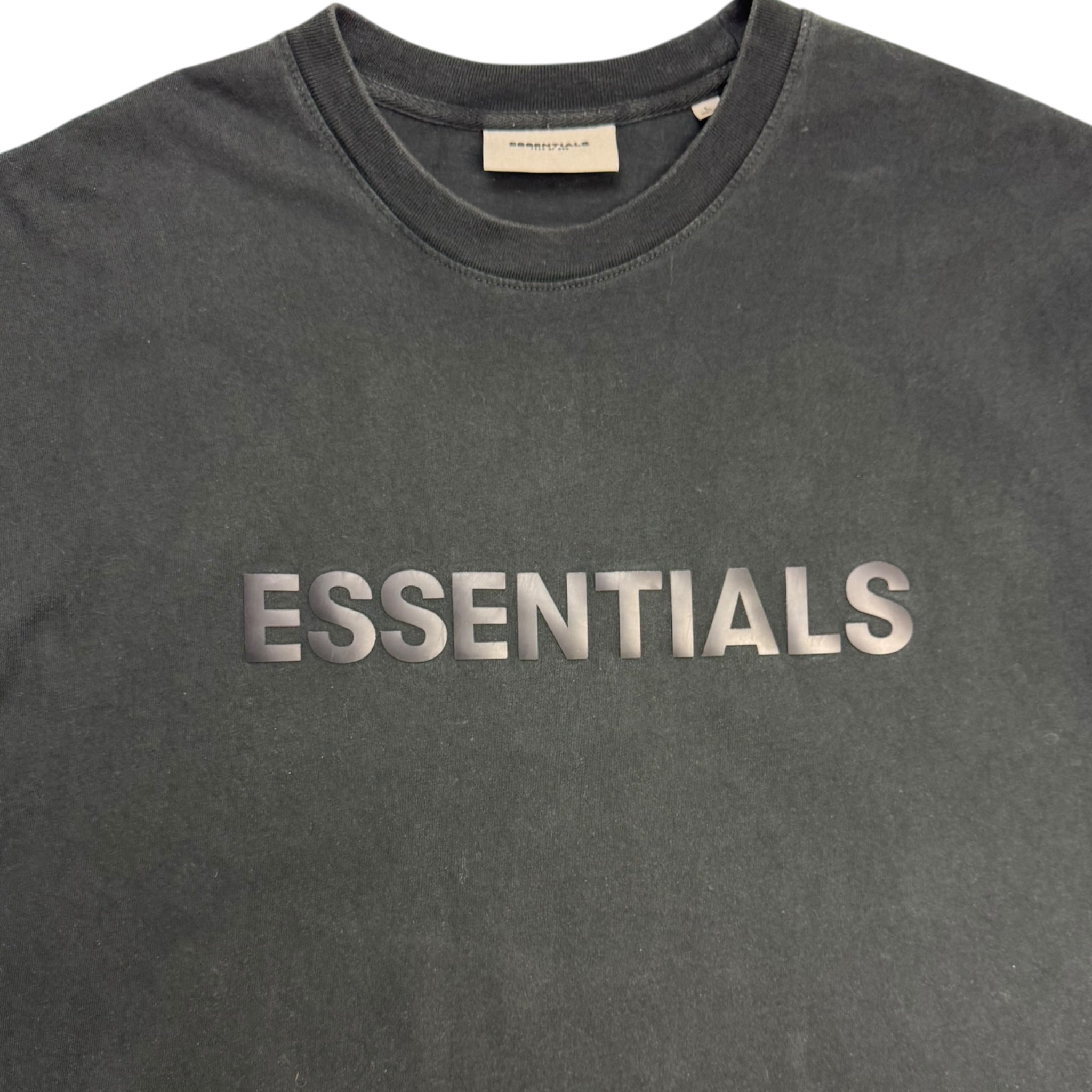 Essentials Spellout Tee Black