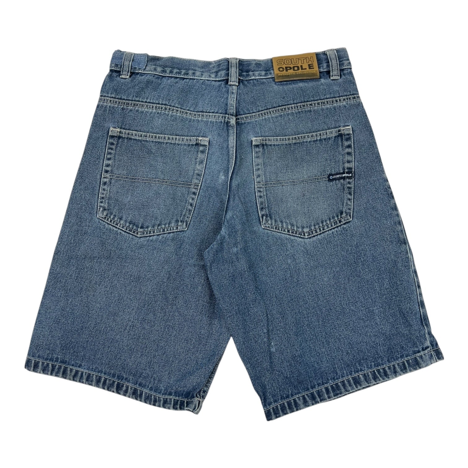 Vintage Y2K Southpole Jean Short Medium Wash
